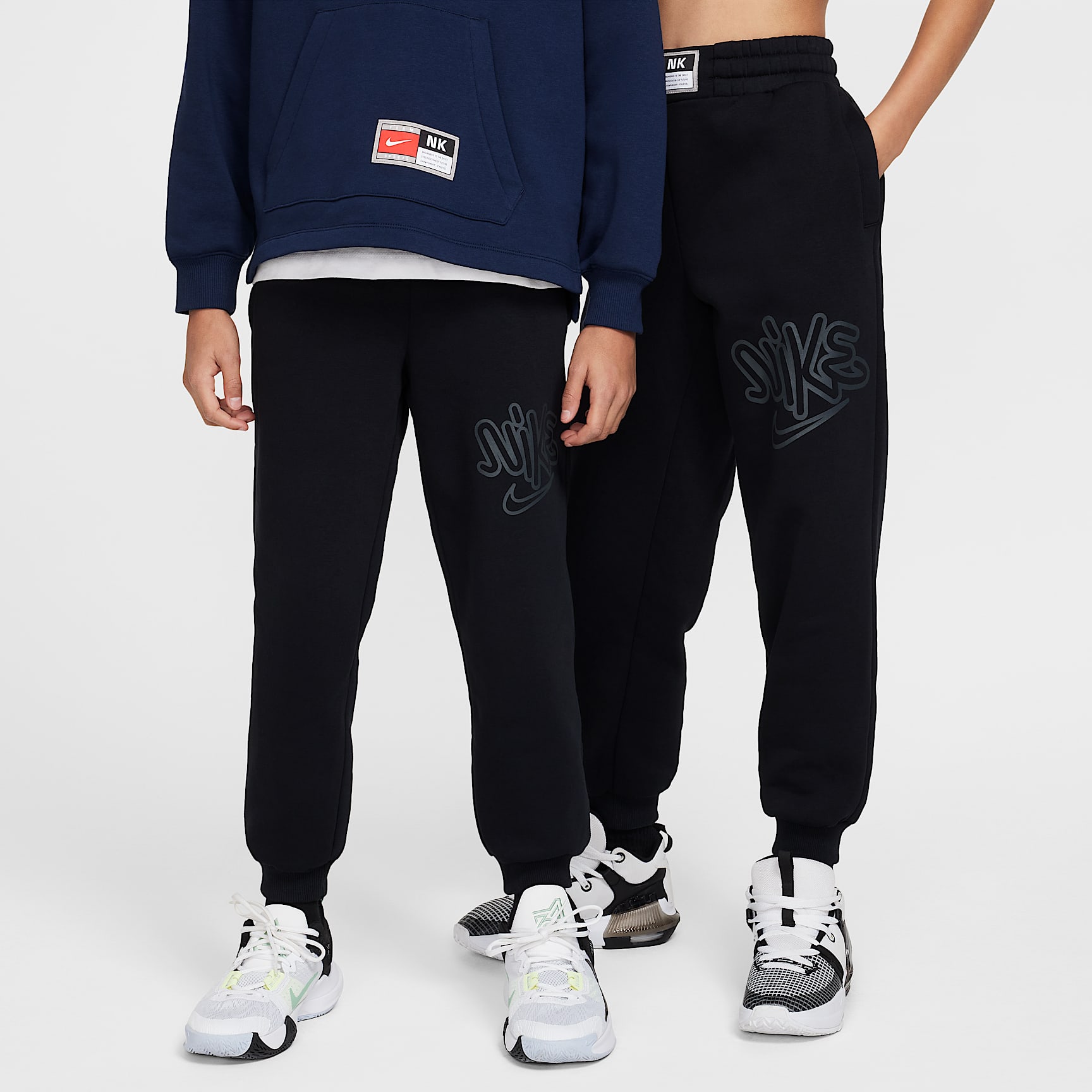 Nike Culture of Basketball Big Kids' Fleece Basketball Pants