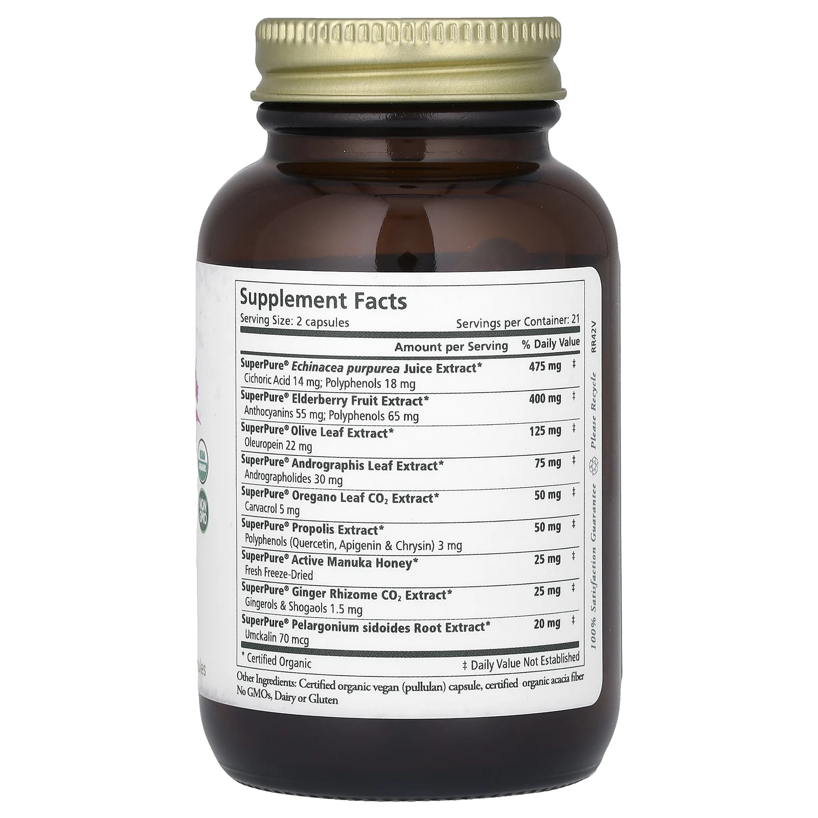 Pure Synergy, Rapid Rescue, 42 капсулы