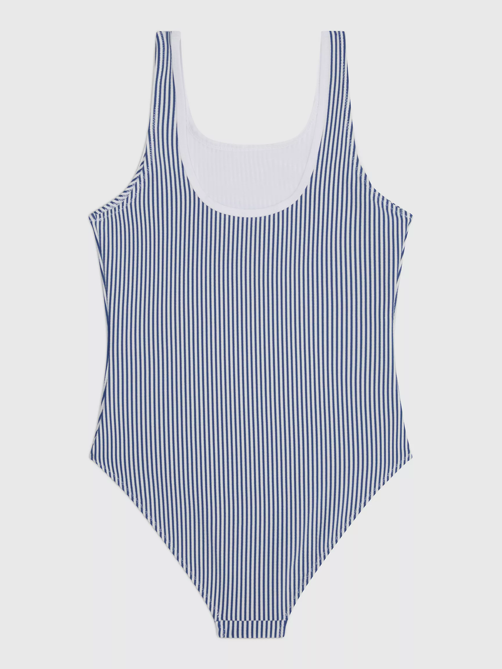 Купальники для девочек Tommy Hilfiger, Детский купальник из крепового хлопка в полоску