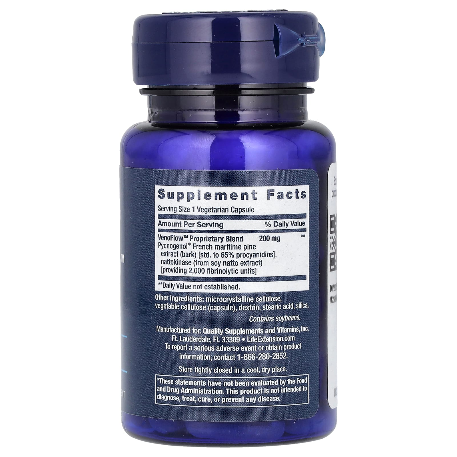 Life Extension, VenoFlow, 30 растительных капсул