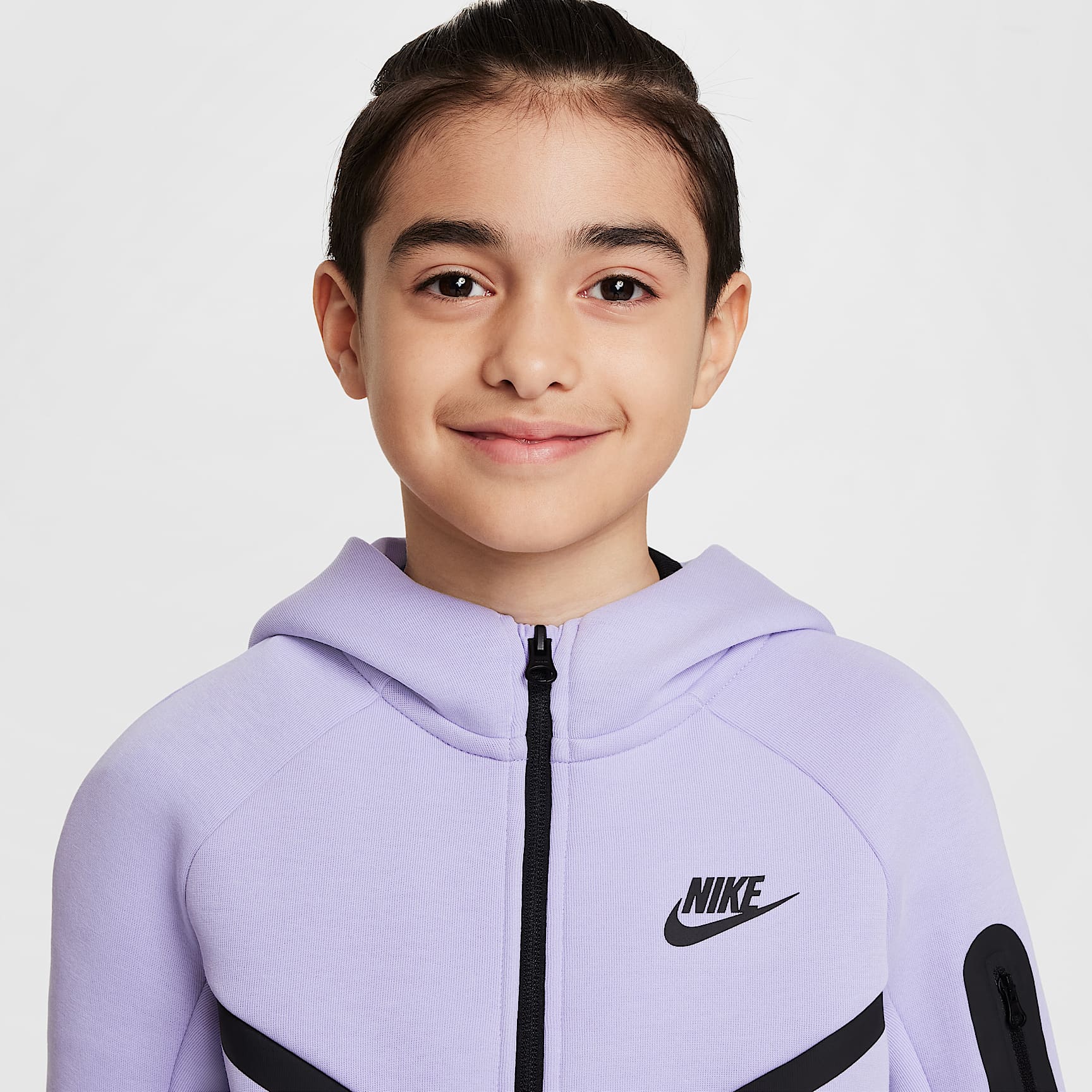Nike Sportswear Tech Fleece Big Kids' Full-Zip Hoodie