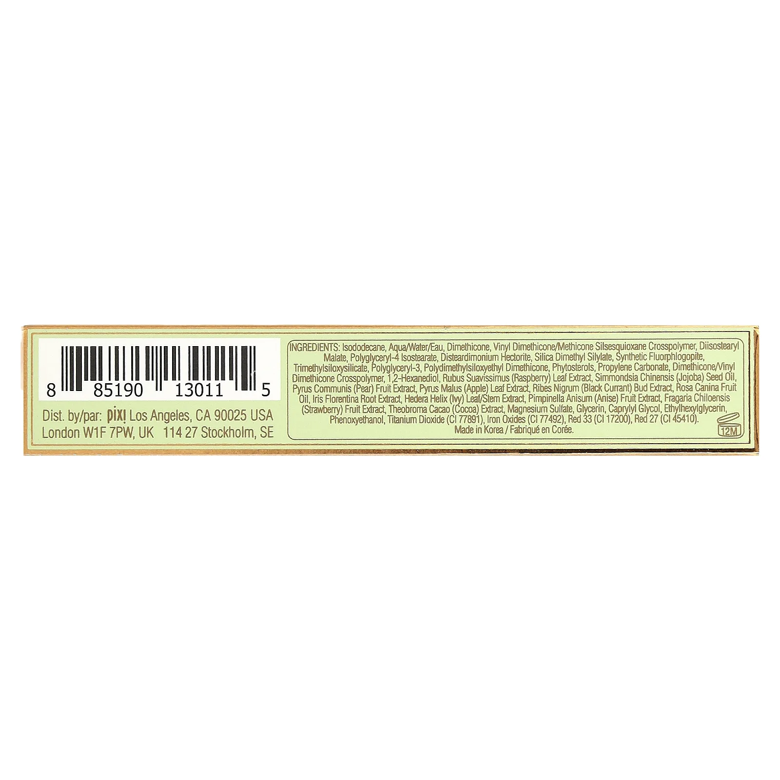 Pixi Beauty, TintFix, сатиновый тинт для губ, 0328 Heavenly, 4,5 г (0,16 унции)