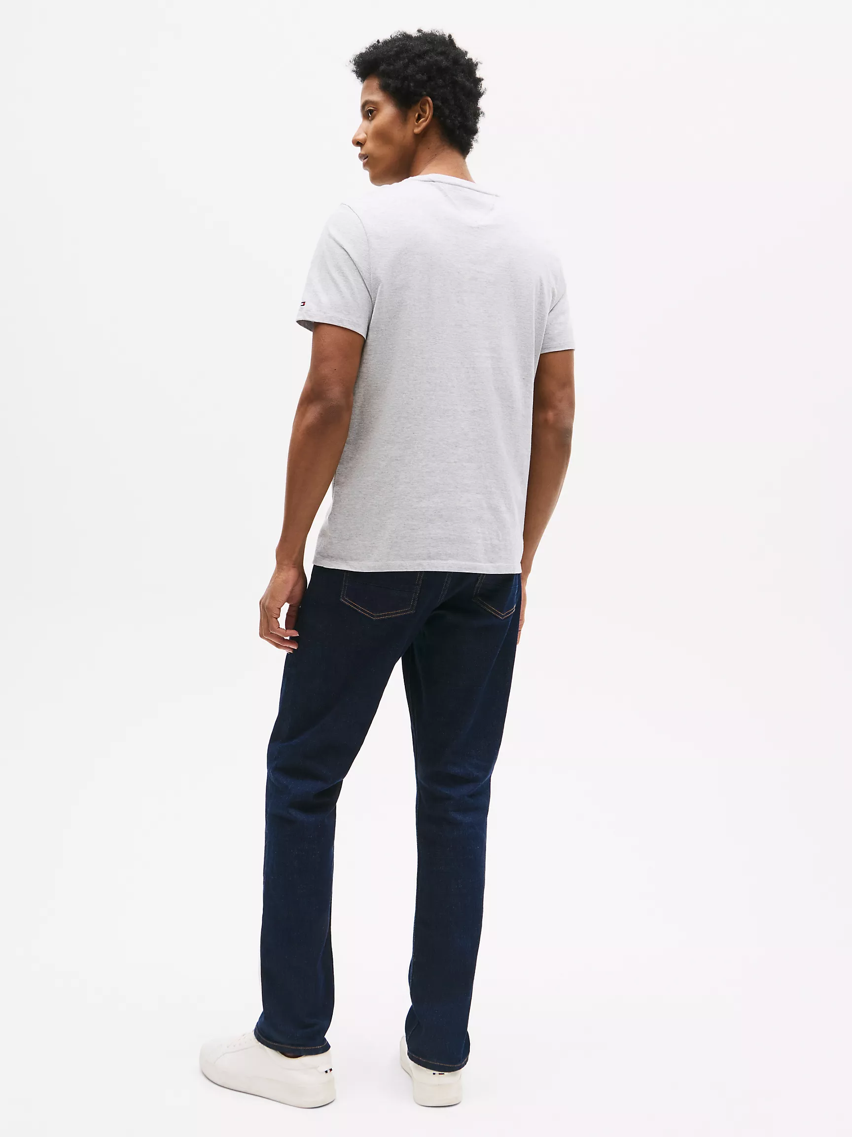 Мужская футболка Tommy Hilfiger, Футболка с вышитым логотипом Tommy