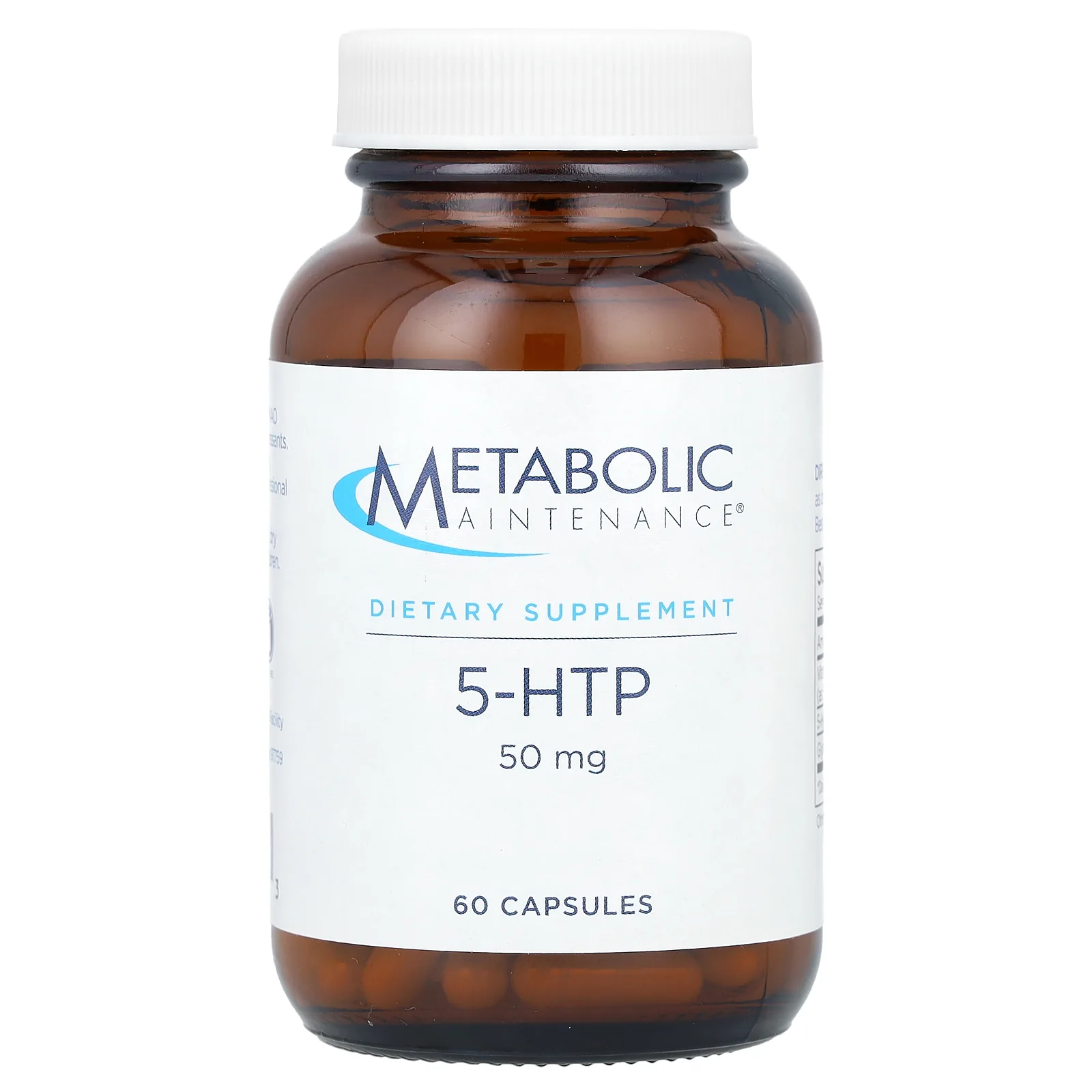 Metabolic Maintenance, 5-HTP, 50 мг, 60 капсул