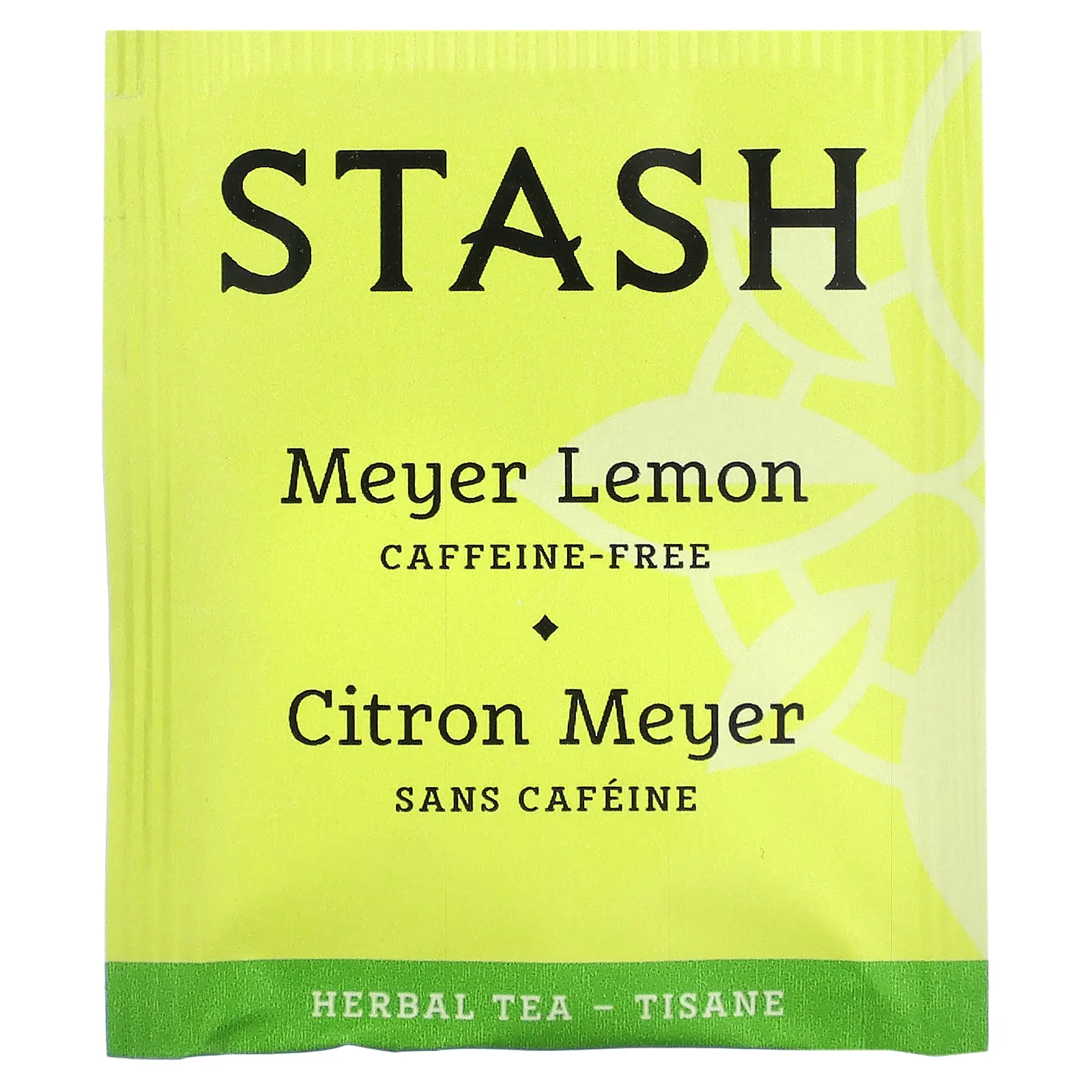 Stash Tea, Herbal Tea, лимон Мейера, без кофеина, 20 чайных пакетиков, 38 г (1,3 унции)