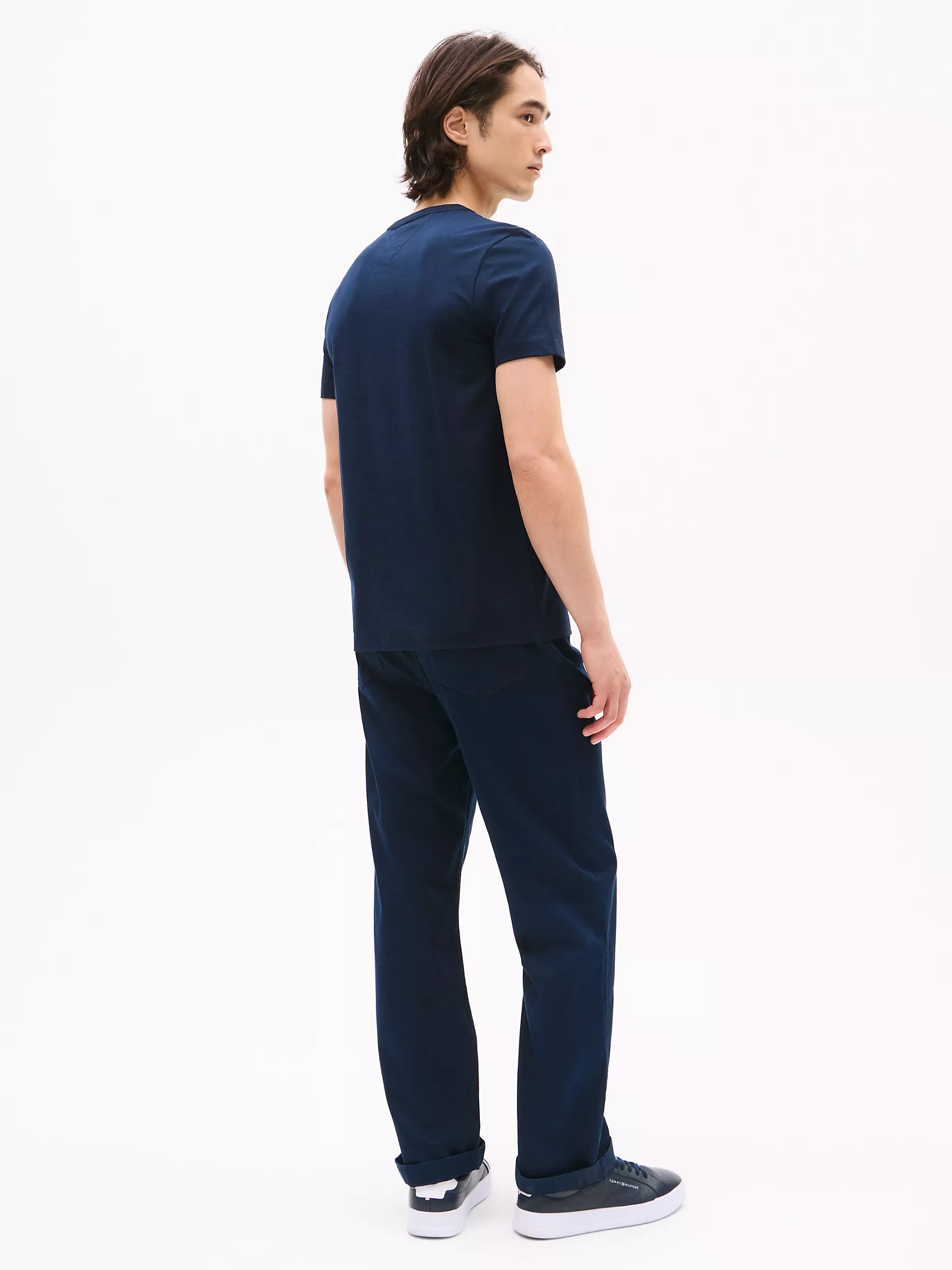 Мужская футболка Tommy Hilfiger, Футболка с вышитым логотипом флага