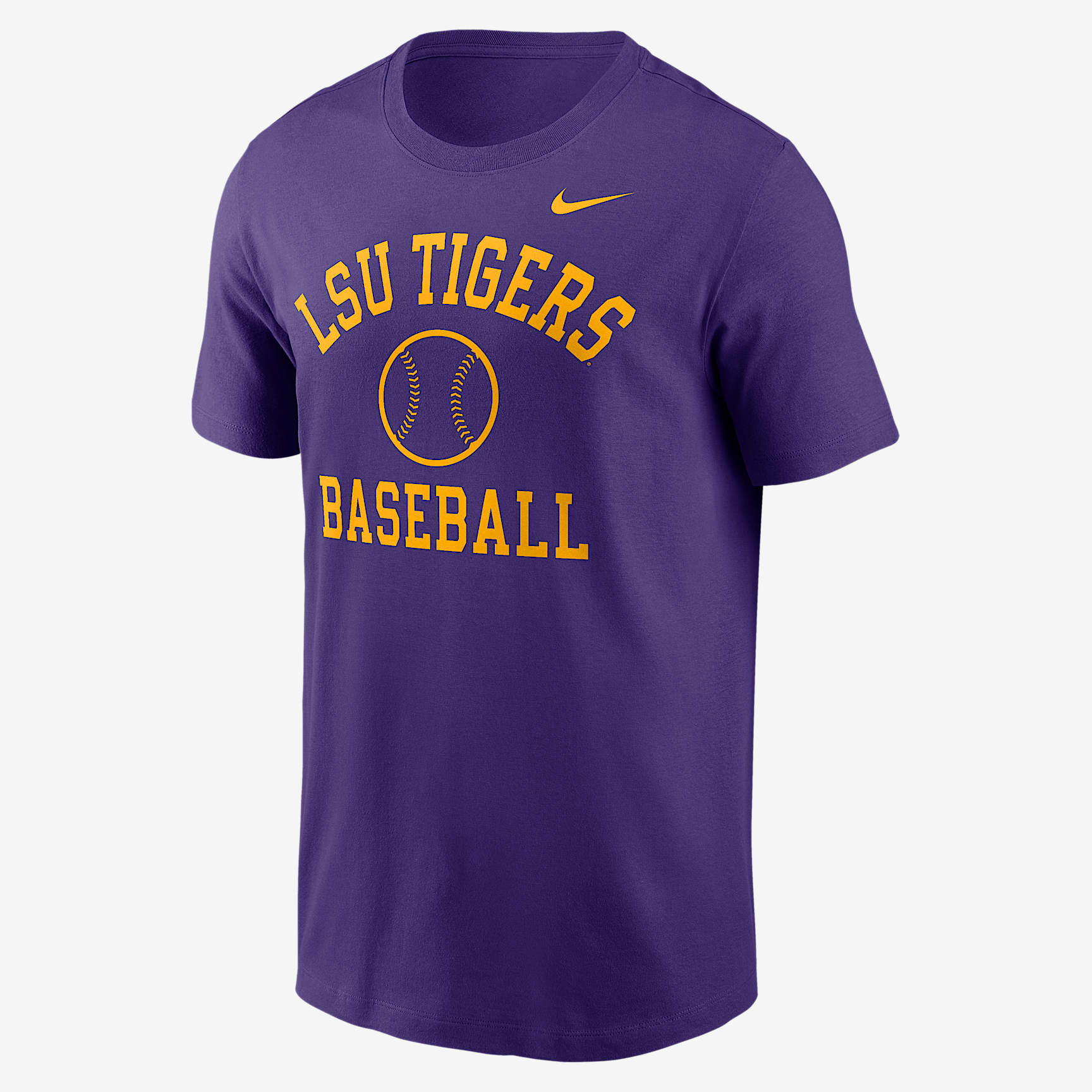 LSU Tigers Baseball Arch Men's Nike College T-Shirt