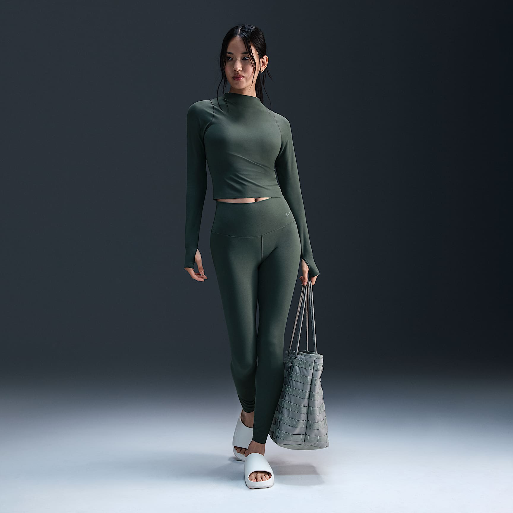 Nike Zenvy Women's Dri-FIT Long-Sleeve Top