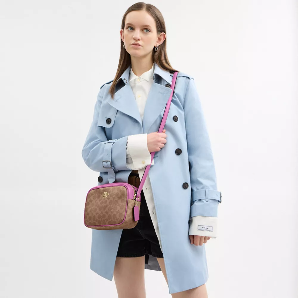 Сумка COACH Jamie Camera Bag In Signature Canvas