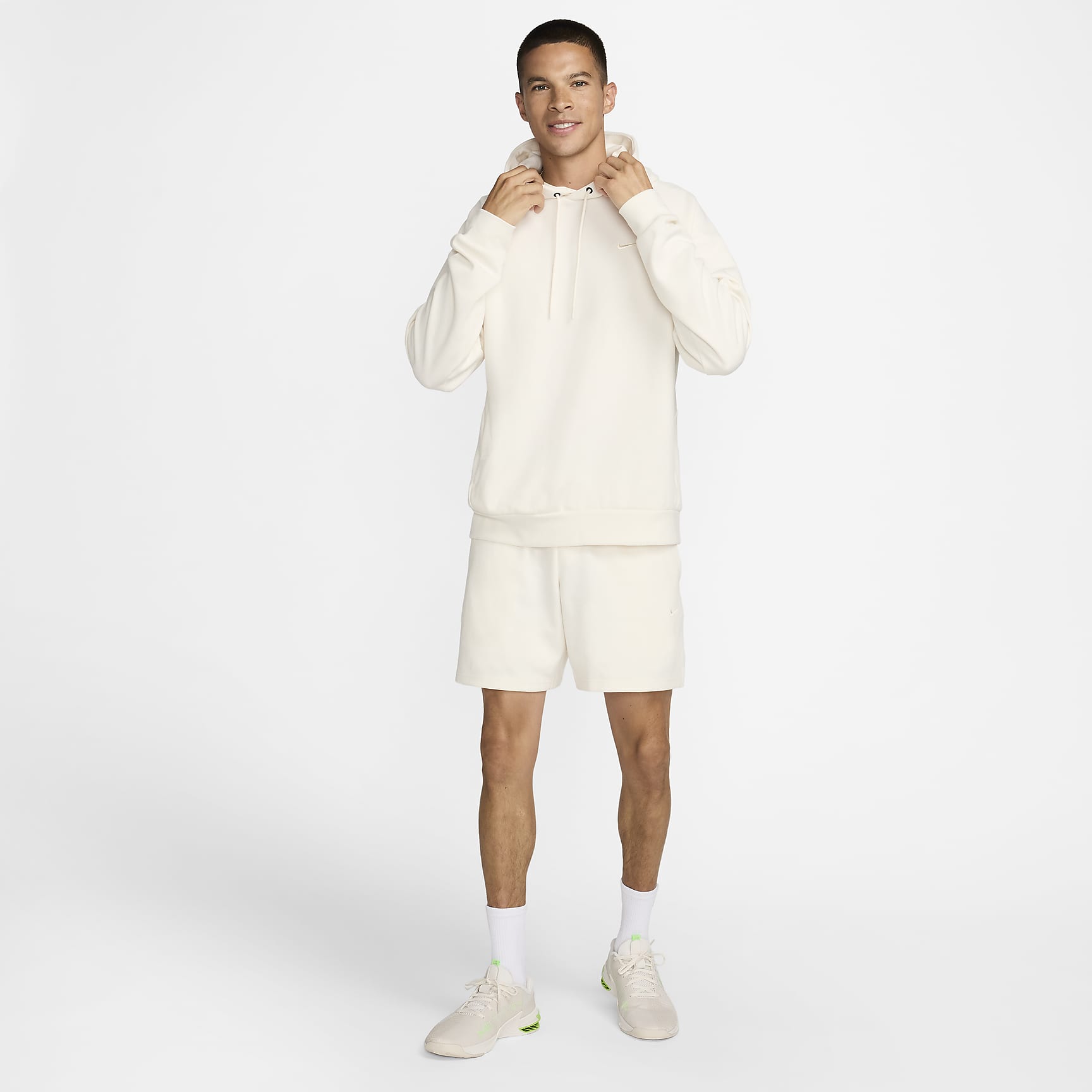 Nike Primary Fleece Men's Dri-FIT UV Pullover Performance Hoodie