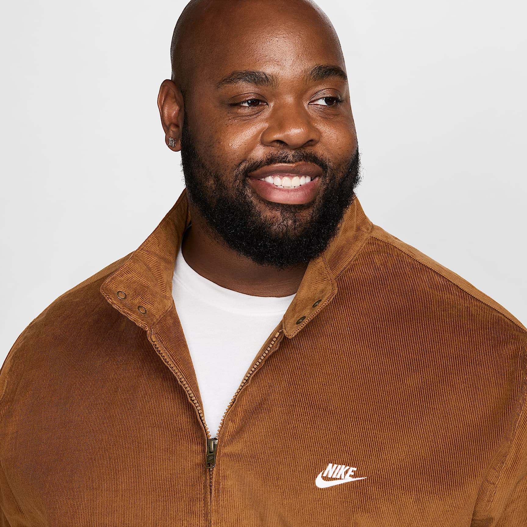 Nike Sportswear Club Men's Corduroy Harrington Jacket