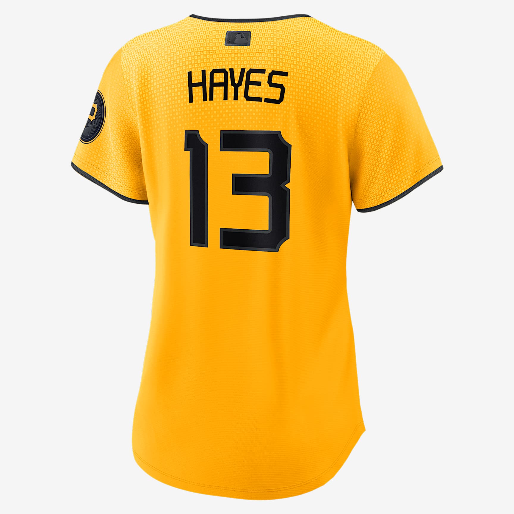 MLB Pittsburgh Pirates City Connect (Ke'Bryan Hayes) Women's Replica Baseball Jersey