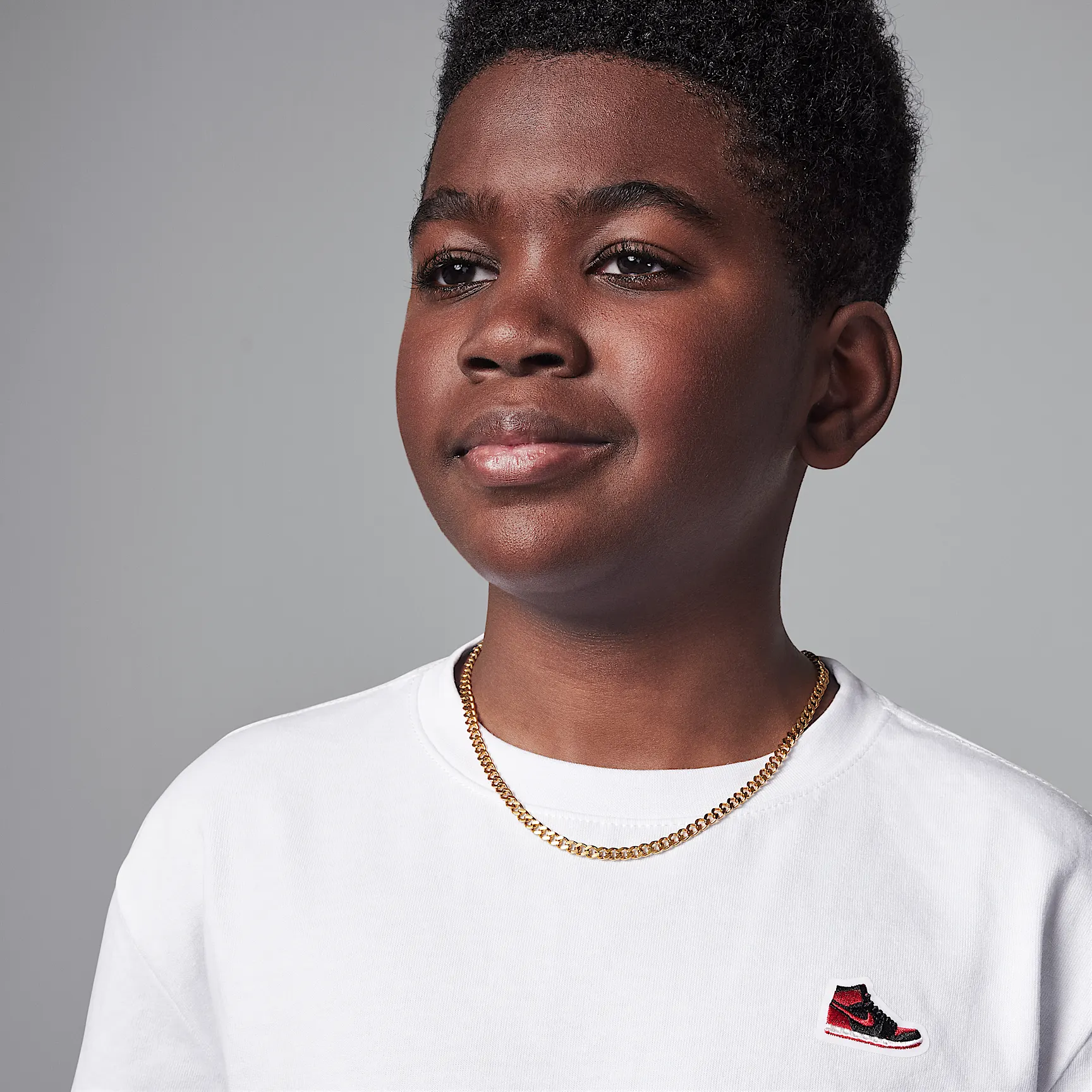 Air Jordan 1 Big Kids' Patch T-Shirt