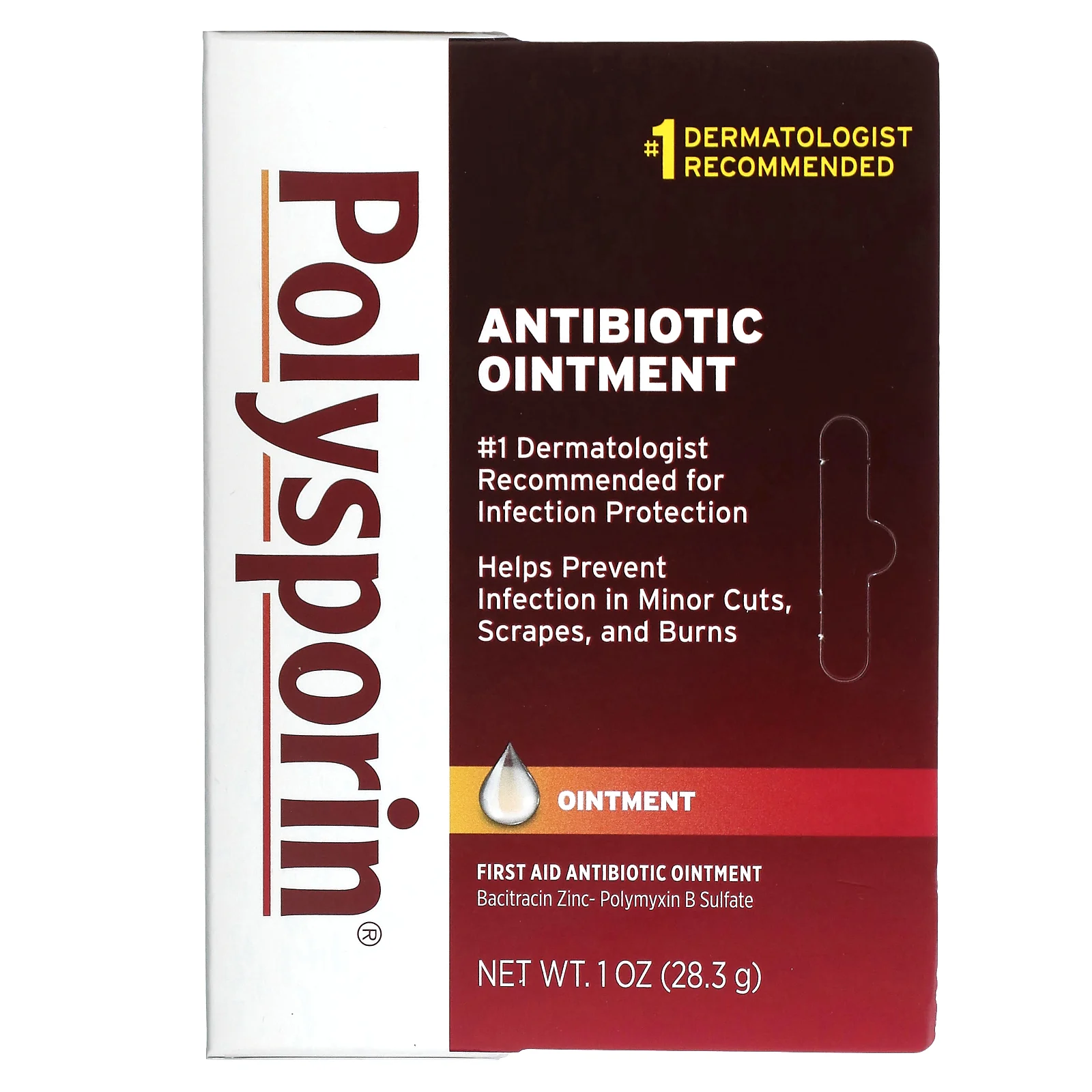 Polysporin, мазь с антибиотиками, 28,3 г (1 унция)