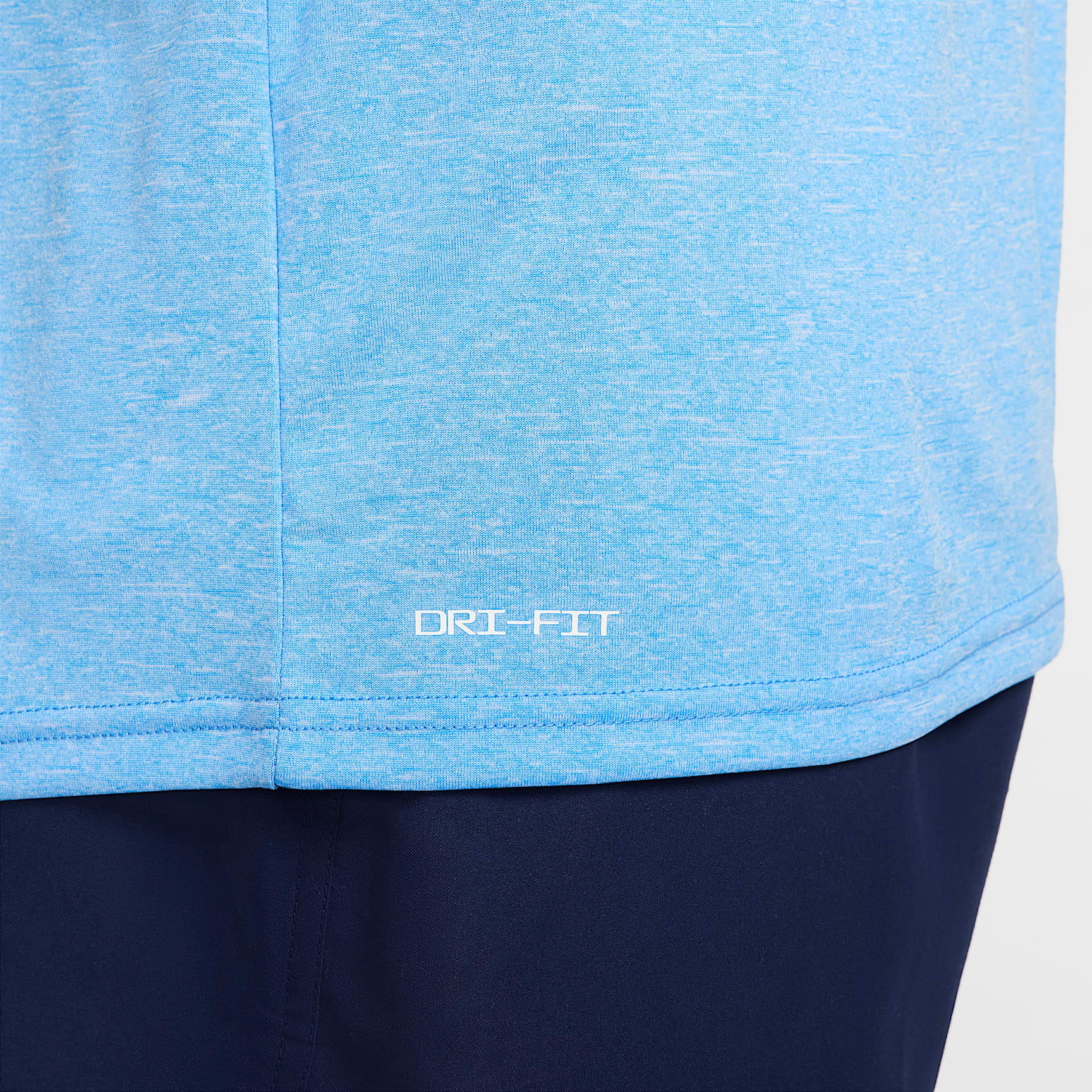 Nike Men's Heathered Short-Sleeve Hydroguard Swim Shirt
