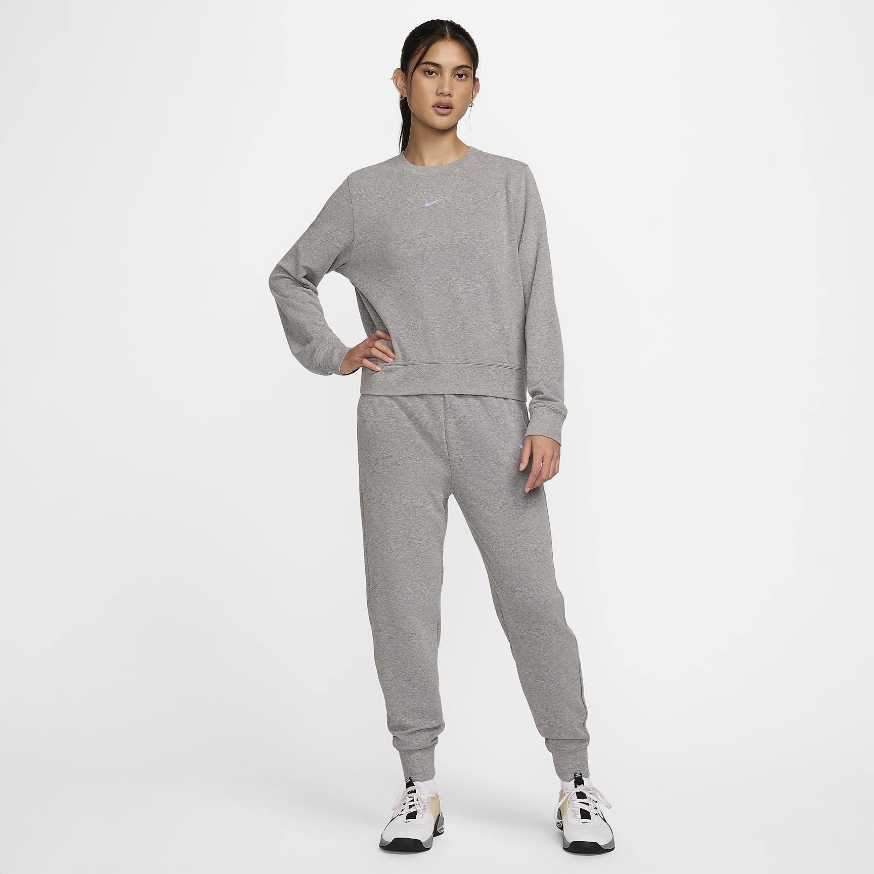 Nike Dri-FIT One Women's Crew-Neck French Terry Sweatshirt