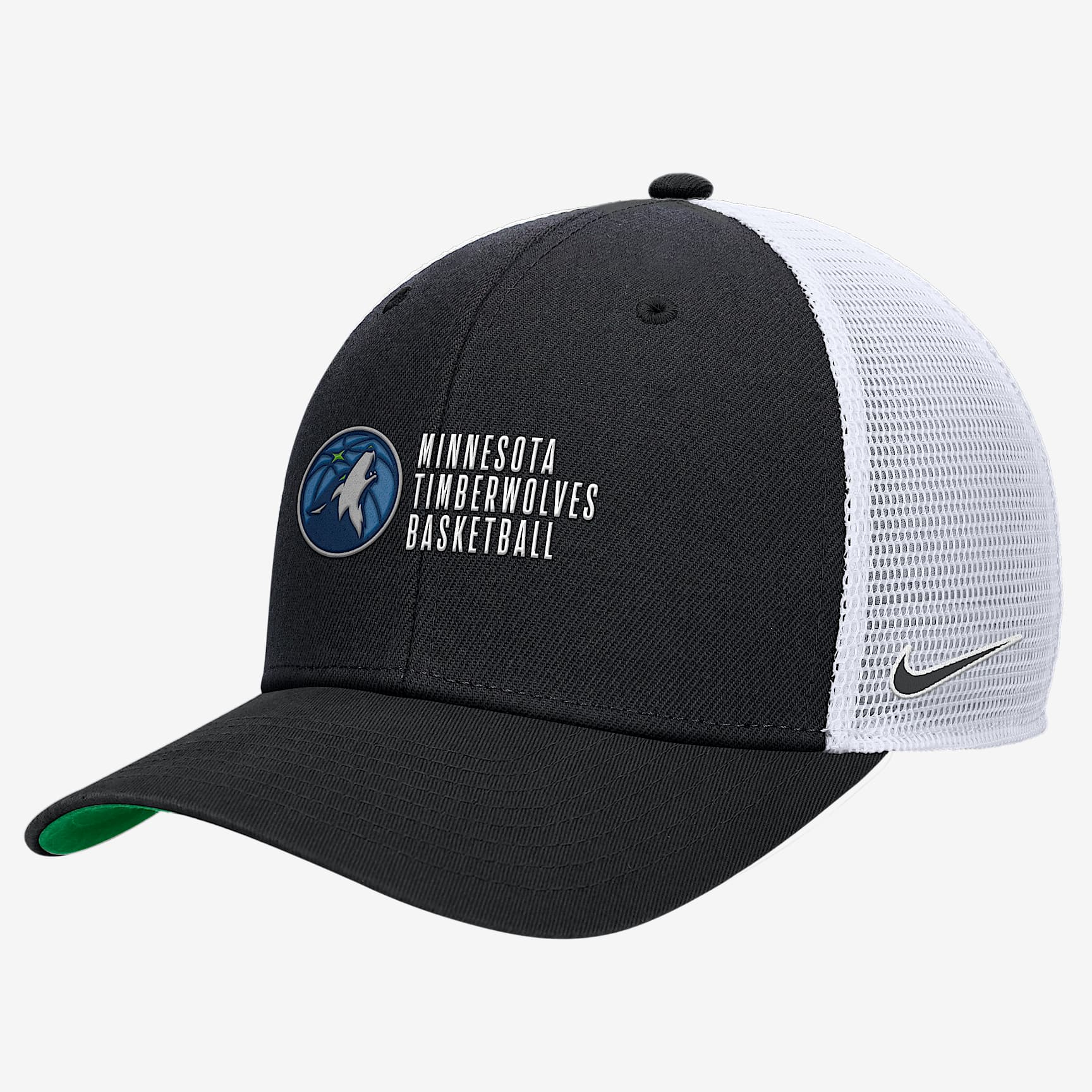 Minnesota Timberwolves 2024/25 Rise Icon Edition Nike NBA Trucker Cap