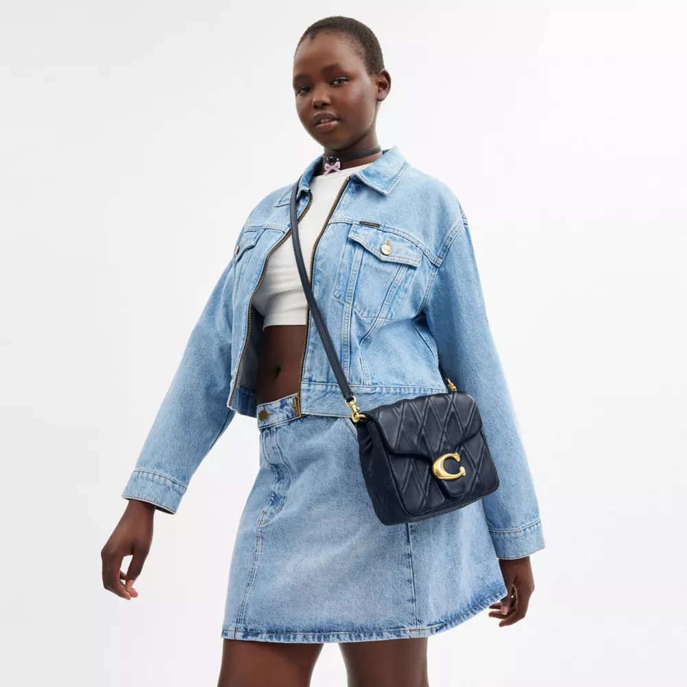 Сумка COACH Times Square Tabby Shoulder Bag With Quilting