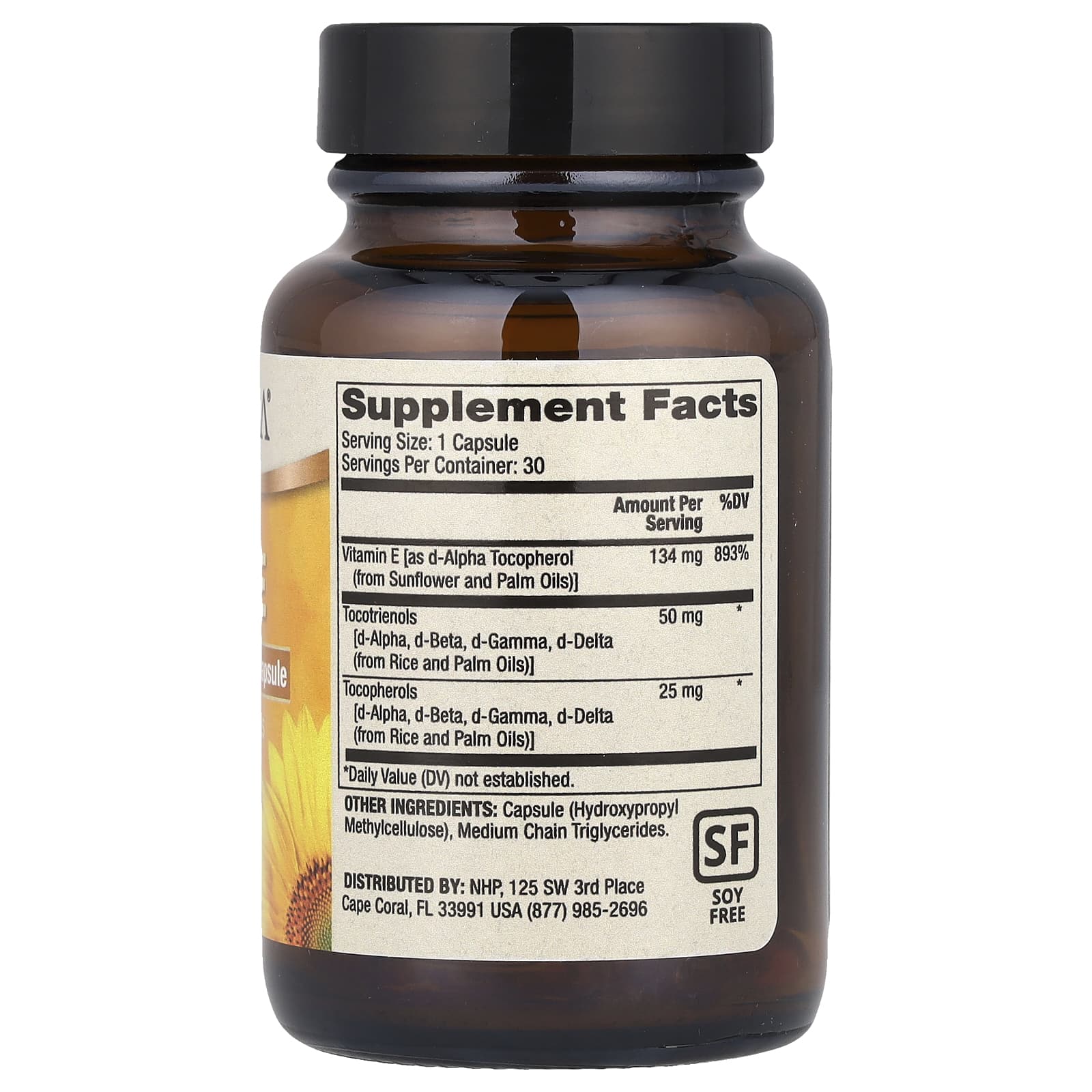 Dr. Mercola, витамин E, 30 капсул