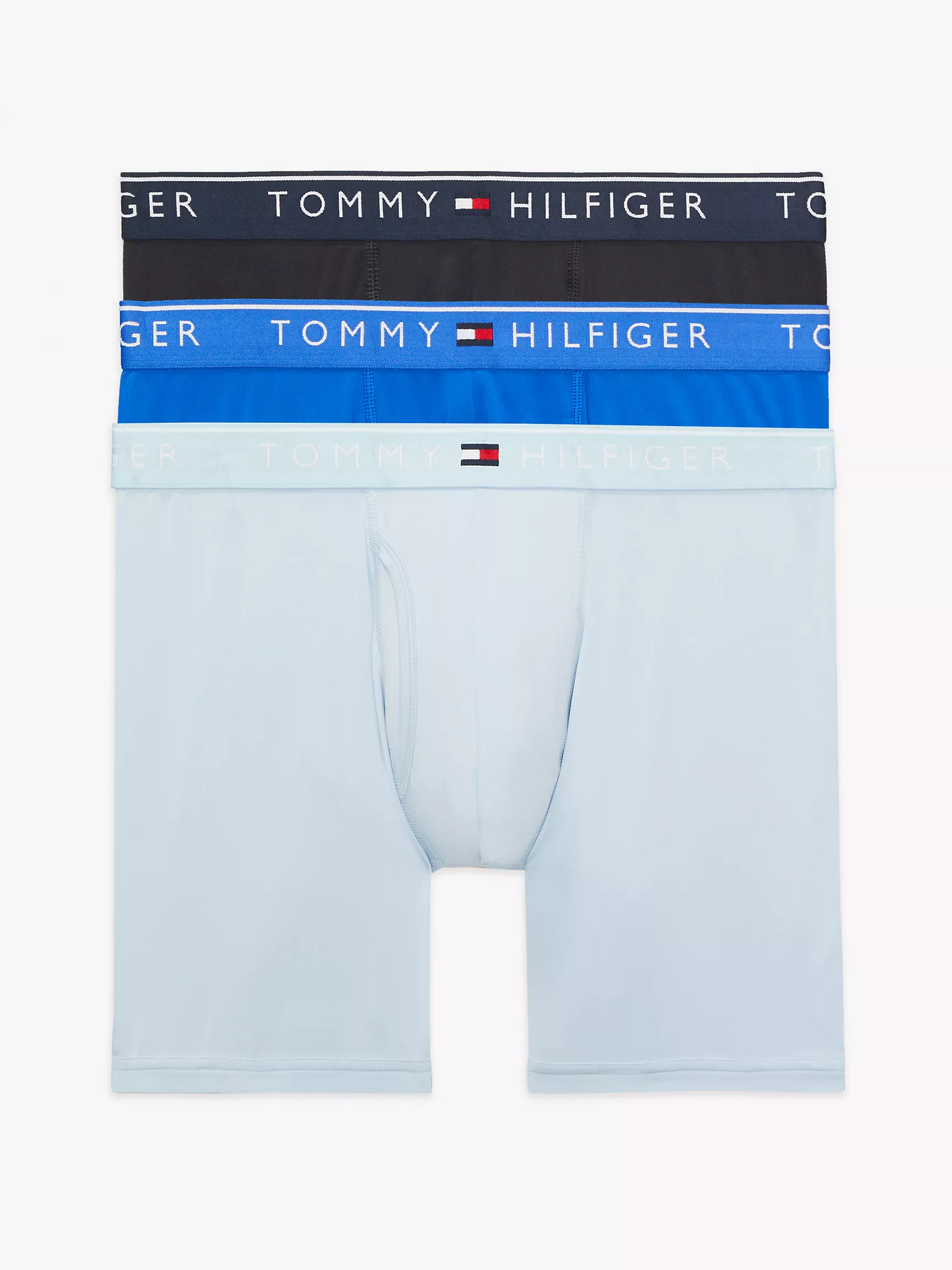Мужское нижнее белье Tommy Hilfiger, Микрофибровые боксеры-брифы TH (набор 3 шт.)
