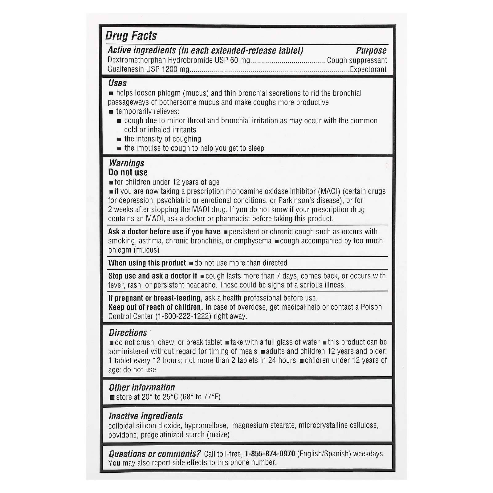 Contac, средство от кашля и отхаркивающее средство, максимальная сила действия, 21 таблетка с замедленным высвобождением
