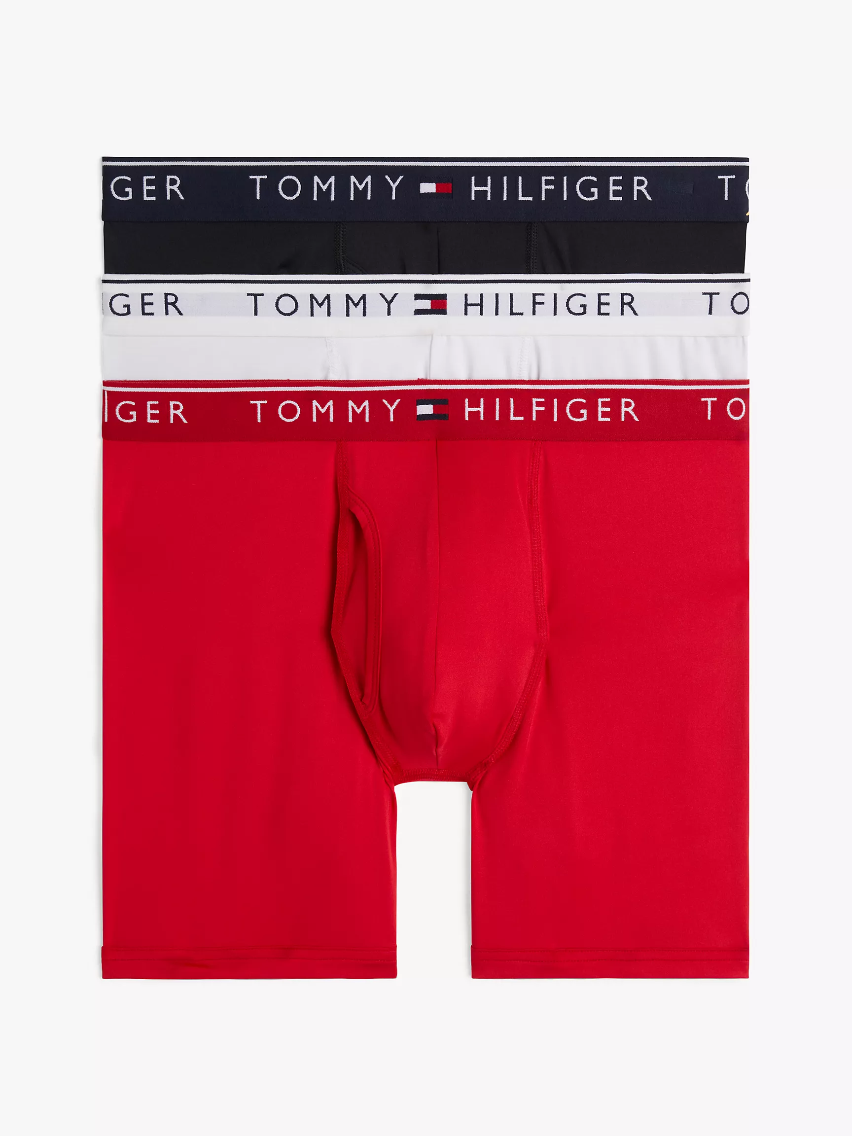 Мужское нижнее белье Tommy Hilfiger, Микрофибровые боксеры-брифы TH (набор 3 шт.)