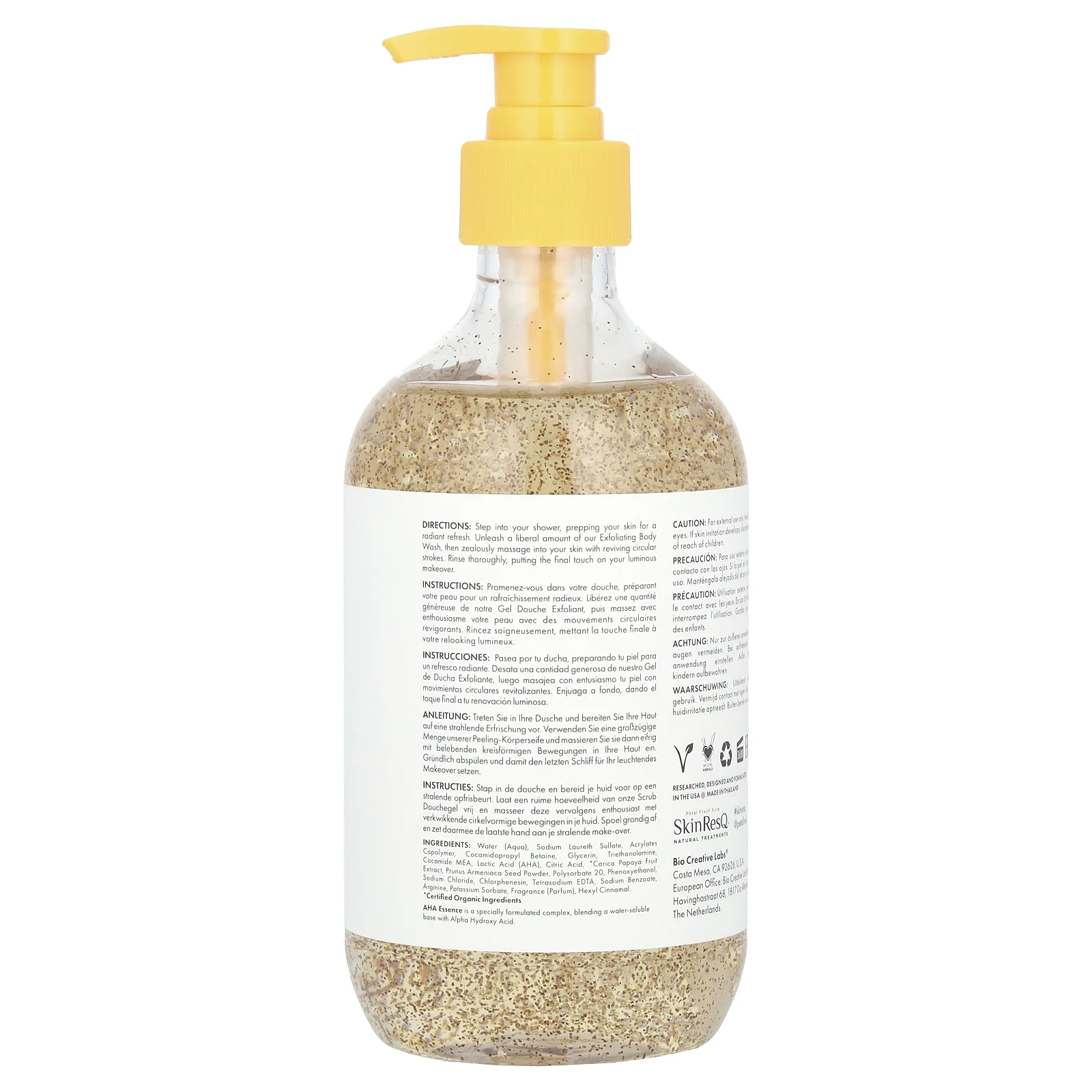 Petal Fresh, Skin ResQ Natural Treatments, отшелушивающий гель для душа, 473 мл (16 жидк. Унций)