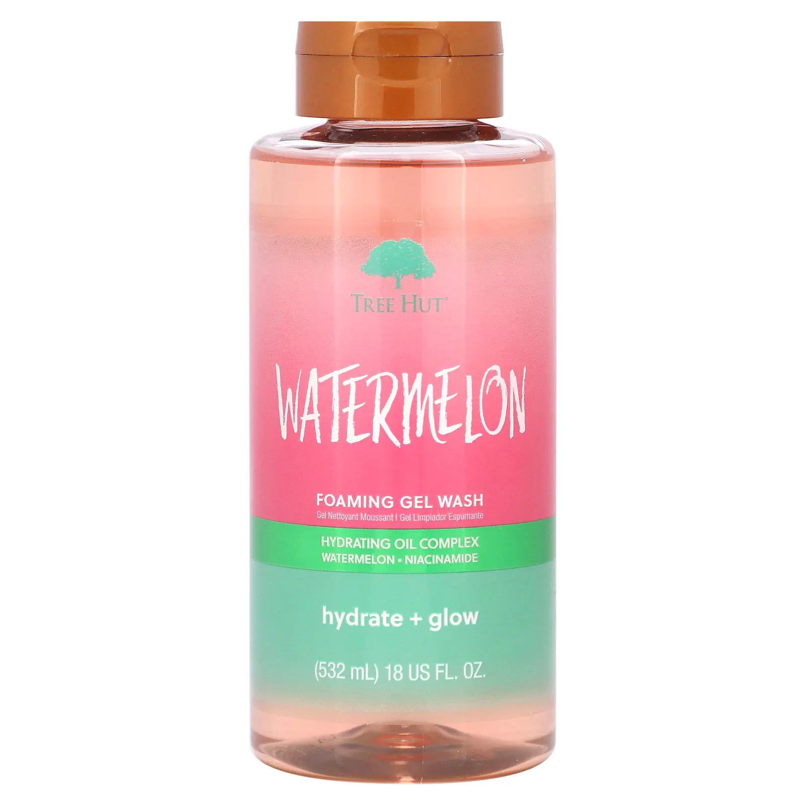 Tree Hut, Пенка для умывания, арбуз, 532 мл (18 жидк. Унций)