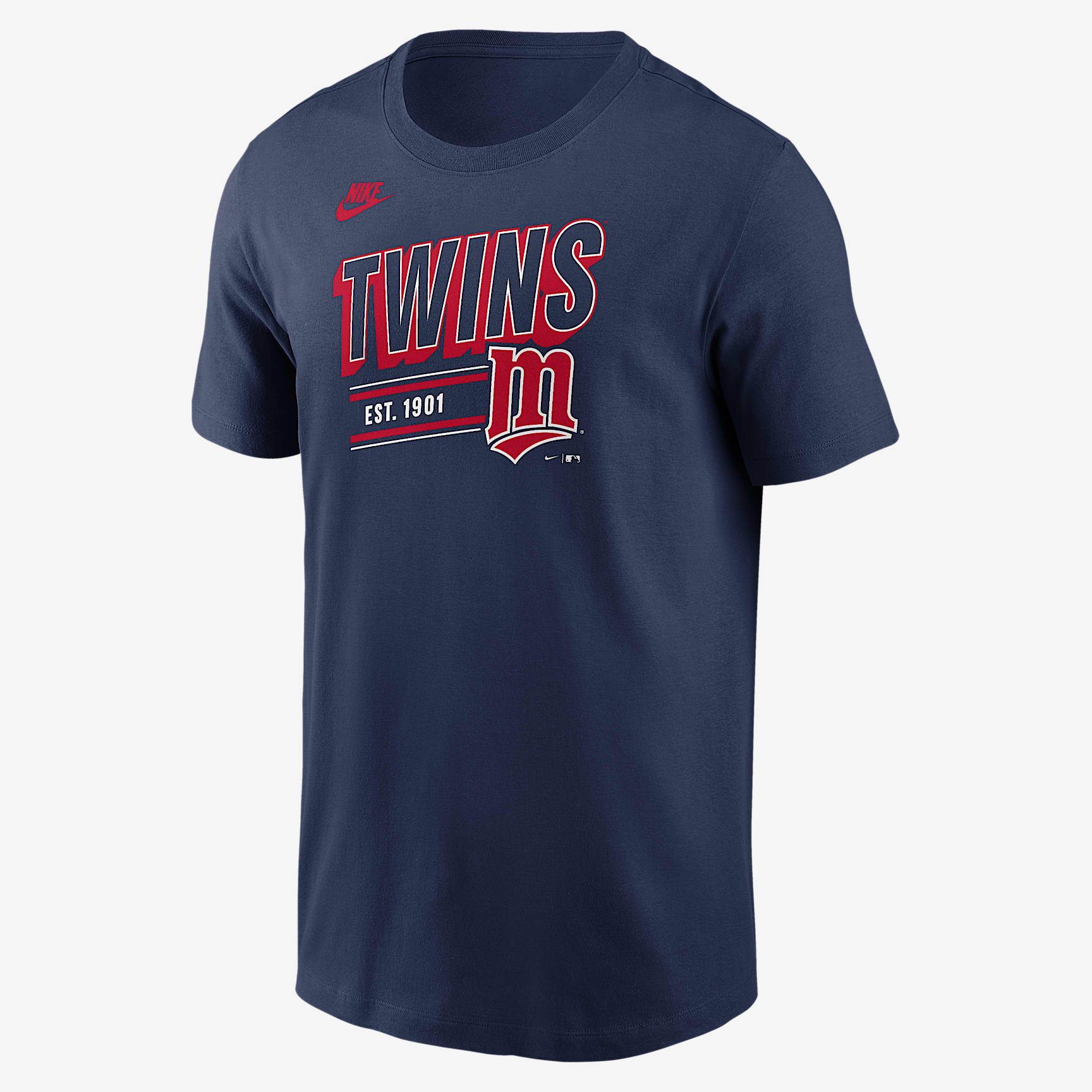 Minnesota Twins Cooperstown Retro Men's Nike MLB T-Shirt