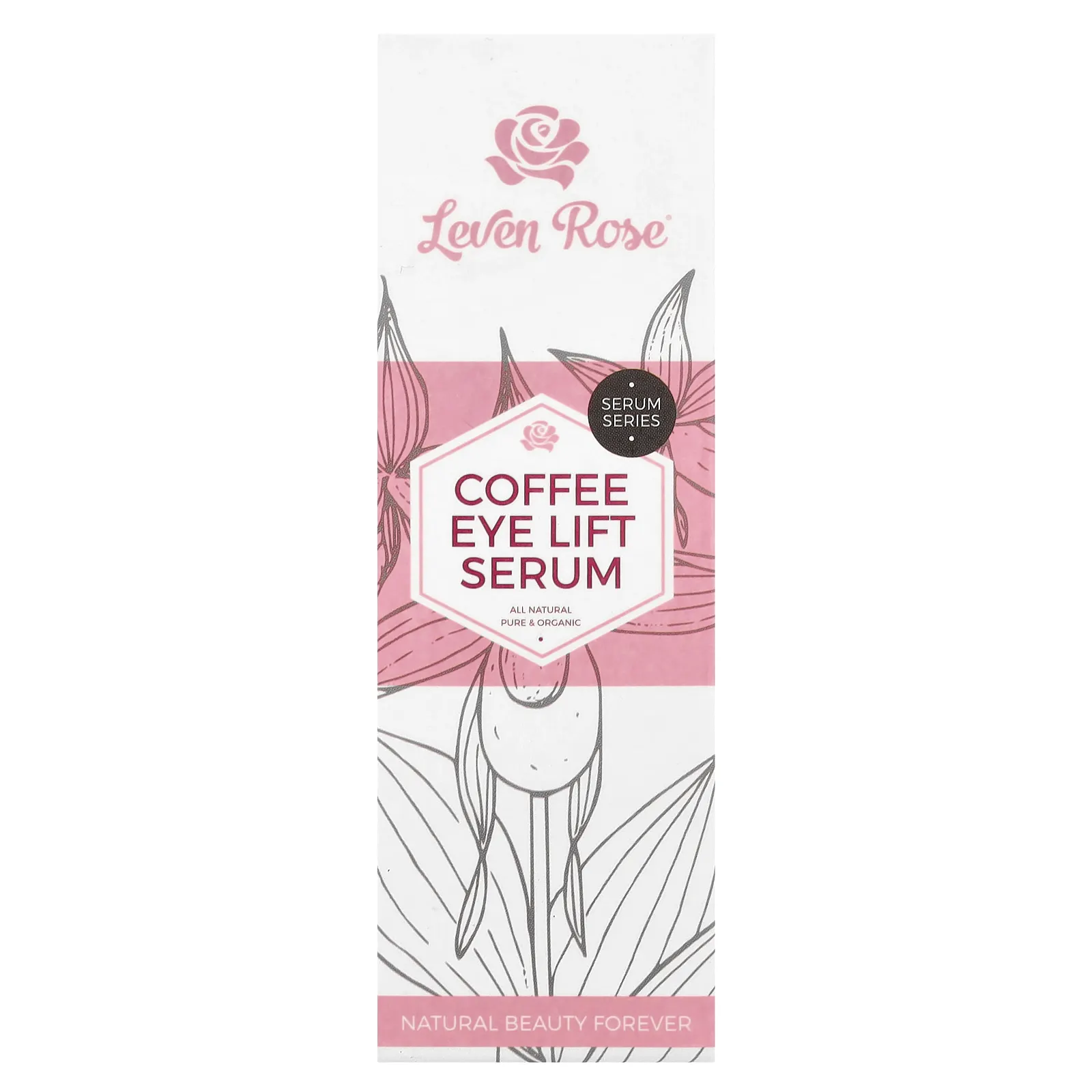 Leven Rose, кофейная сыворотка для лифтинга кожи вокруг глаз, 30 мл (1 жидк. унция)