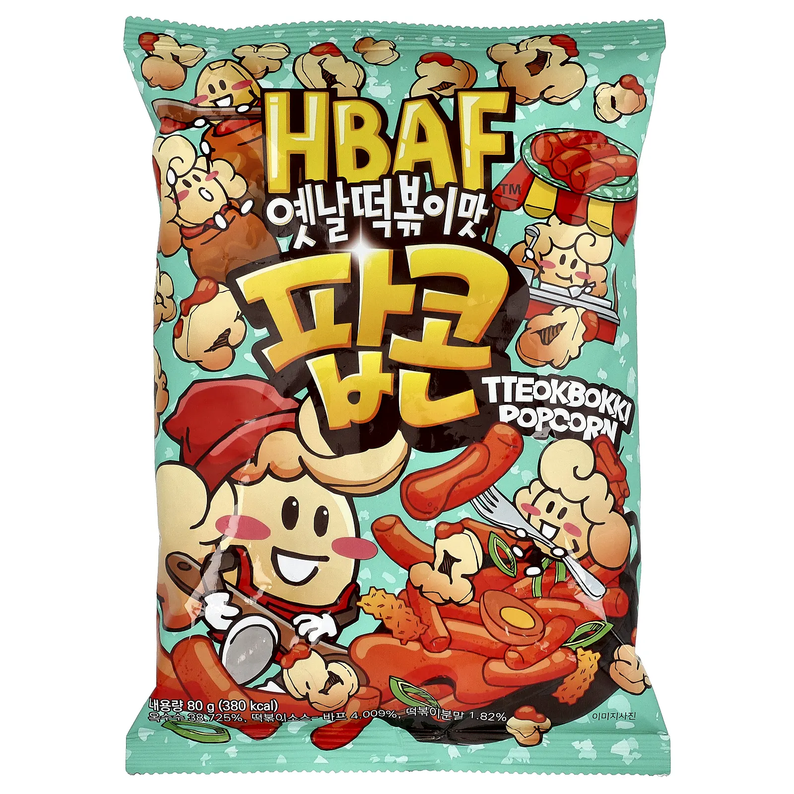 HBAF, Ttekbokki Popcorn`` 80 г