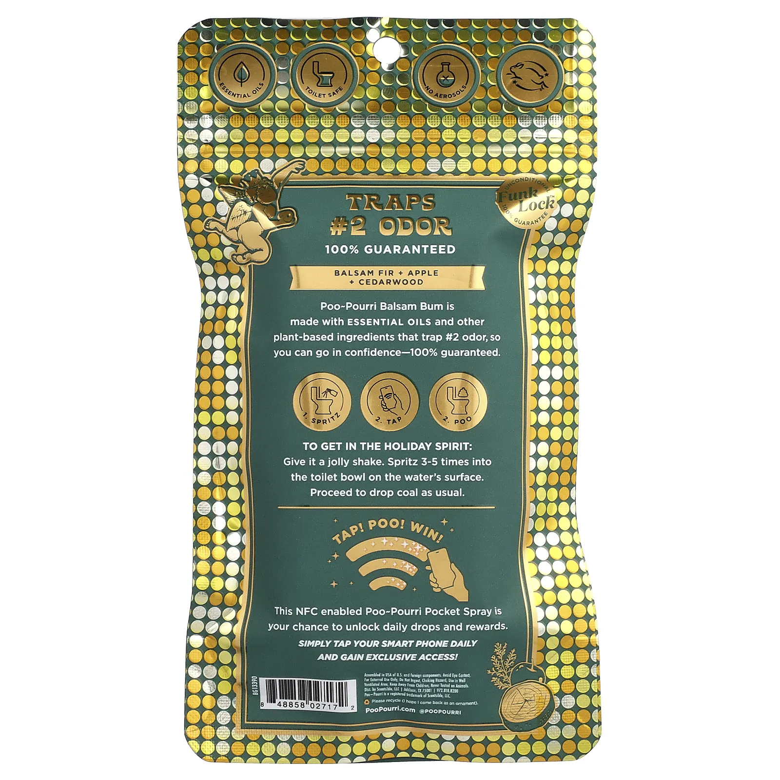 Poo-Pourri, Before-You-Go®, спрей-освежитель для туалета, бальзам, 30 мл (1 жидк. унция)