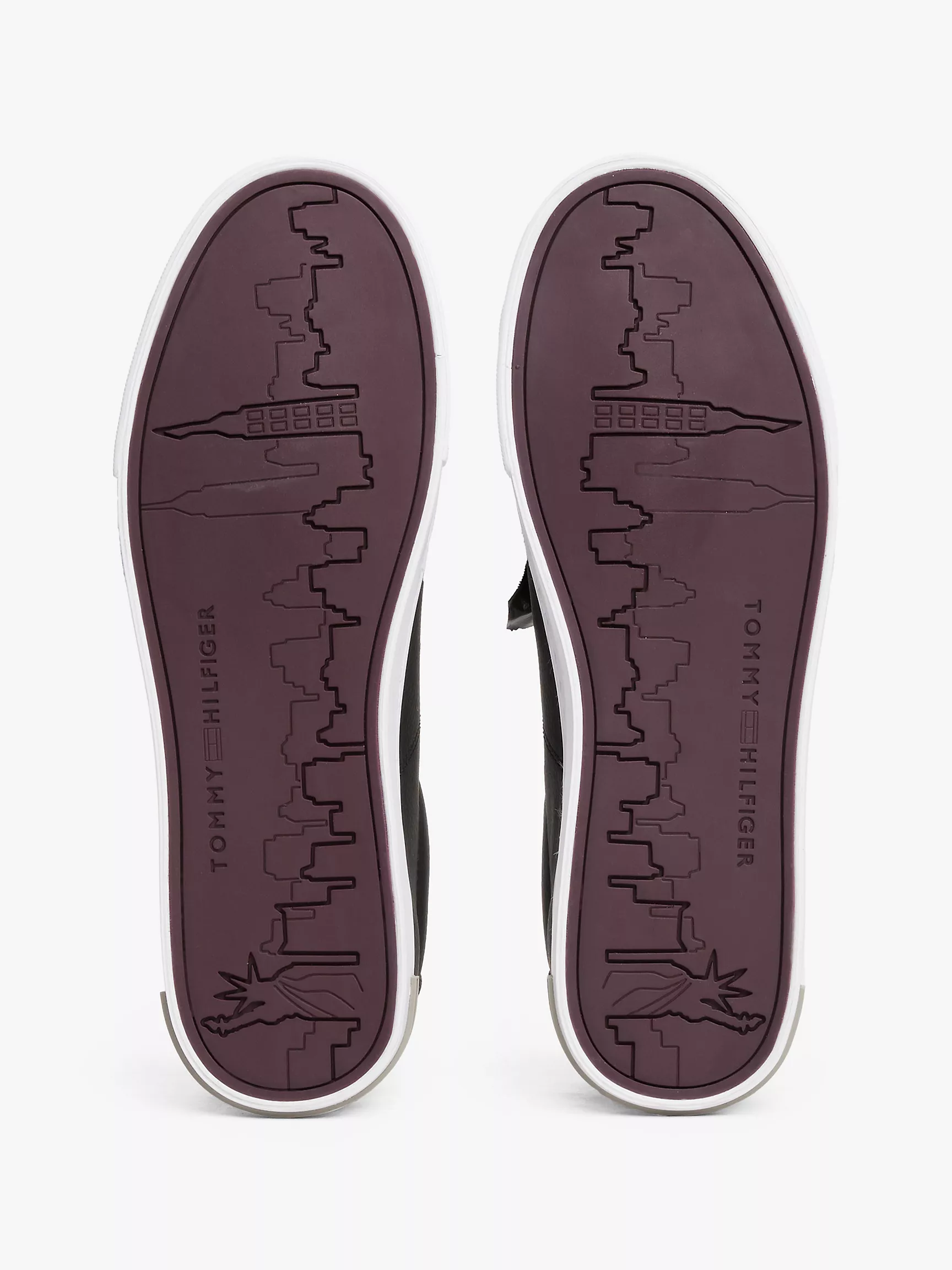 Мужские кроссовки Tommy Hilfiger, Кожаные кеды из комбинированных материалов с логотипом