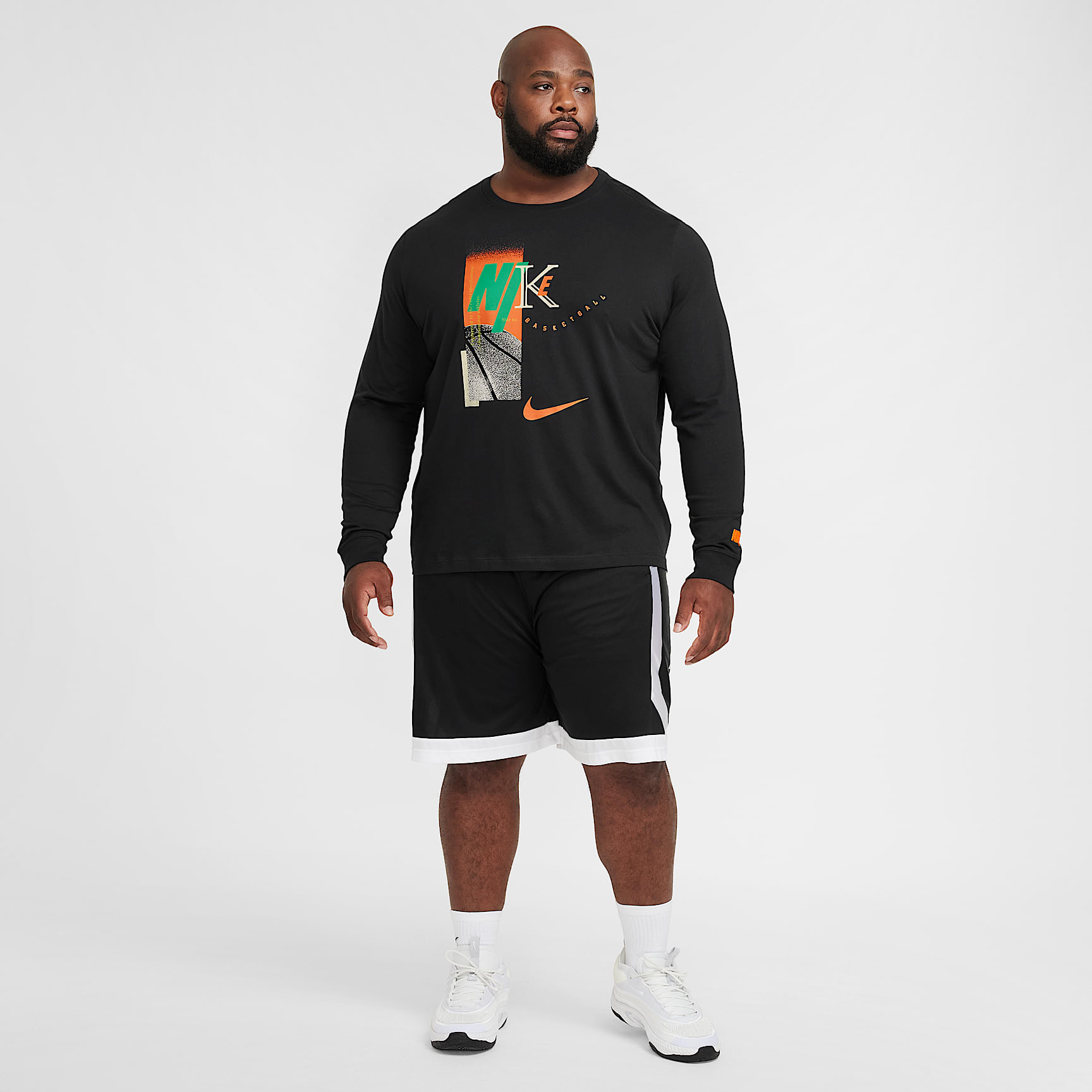 Nike Men's Long-Sleeve Basketball T-Shirt