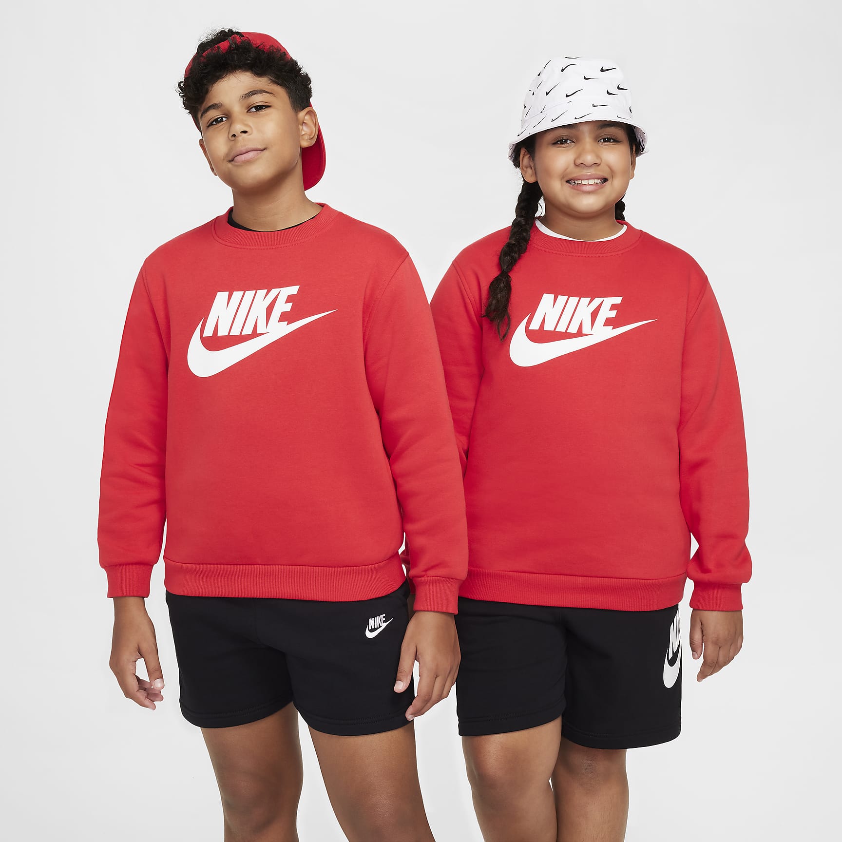 Nike Sportswear Club Fleece Big Kids' Sweatshirt