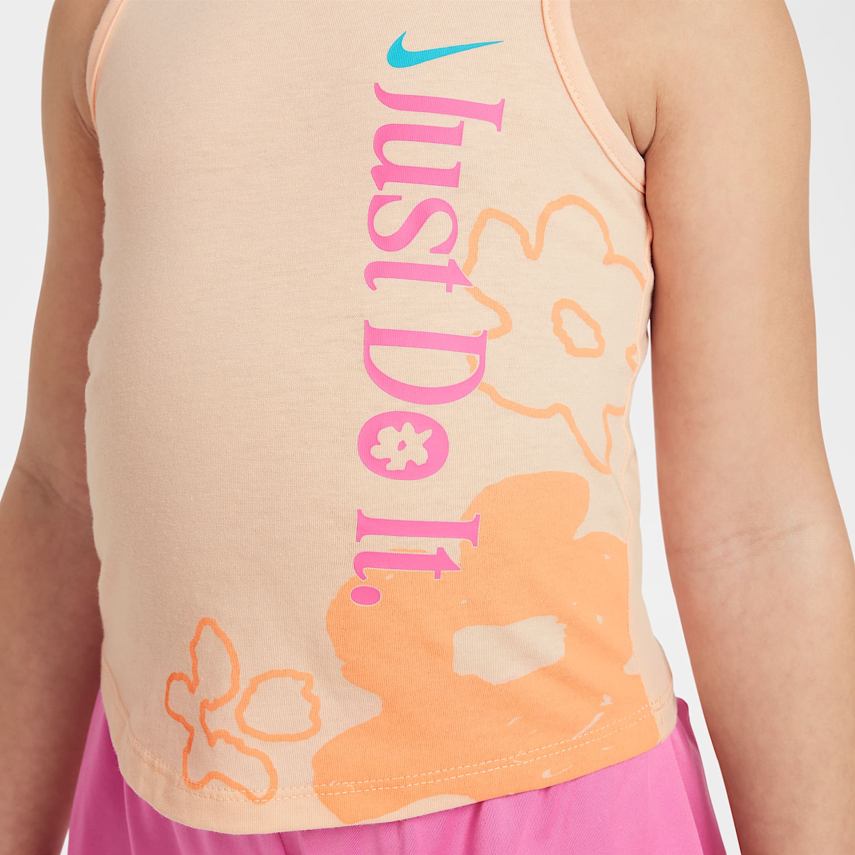 Nike Dri-FIT Toddler Wild Flower 2-Piece Tank and Mesh Shorts Set