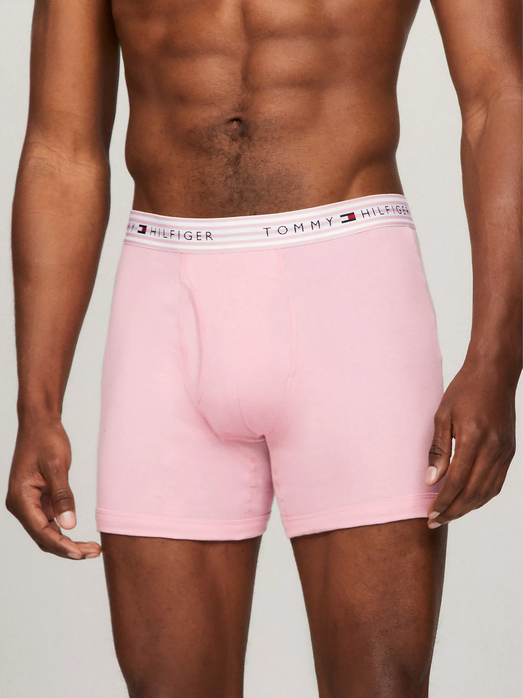 Мужское нижнее белье Tommy Hilfiger, Классические хлопковые боксеры-брифы (набор 3 шт.)