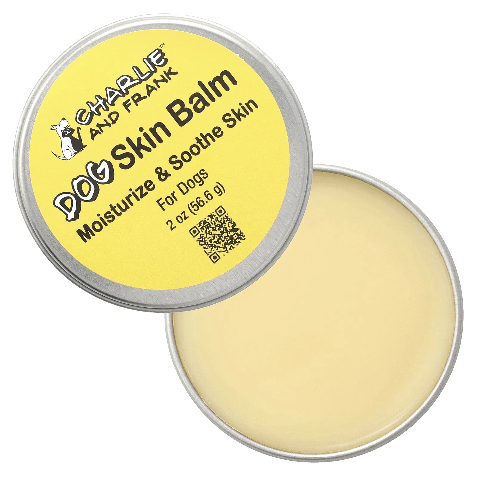 Charlie and Frank, Бальзам для кожи собаки, 56,6 г (2 унции)