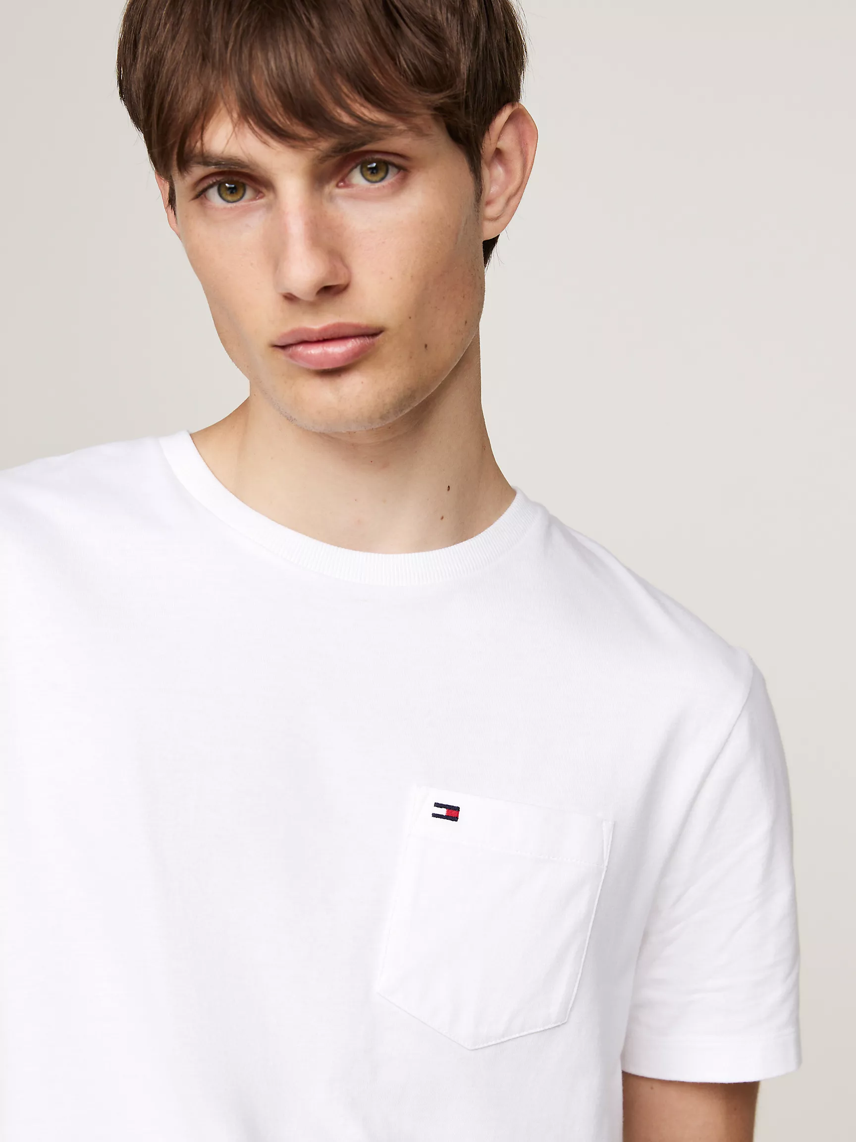 Мужская футболка Tommy Hilfiger, Футболка Tommy с карманом