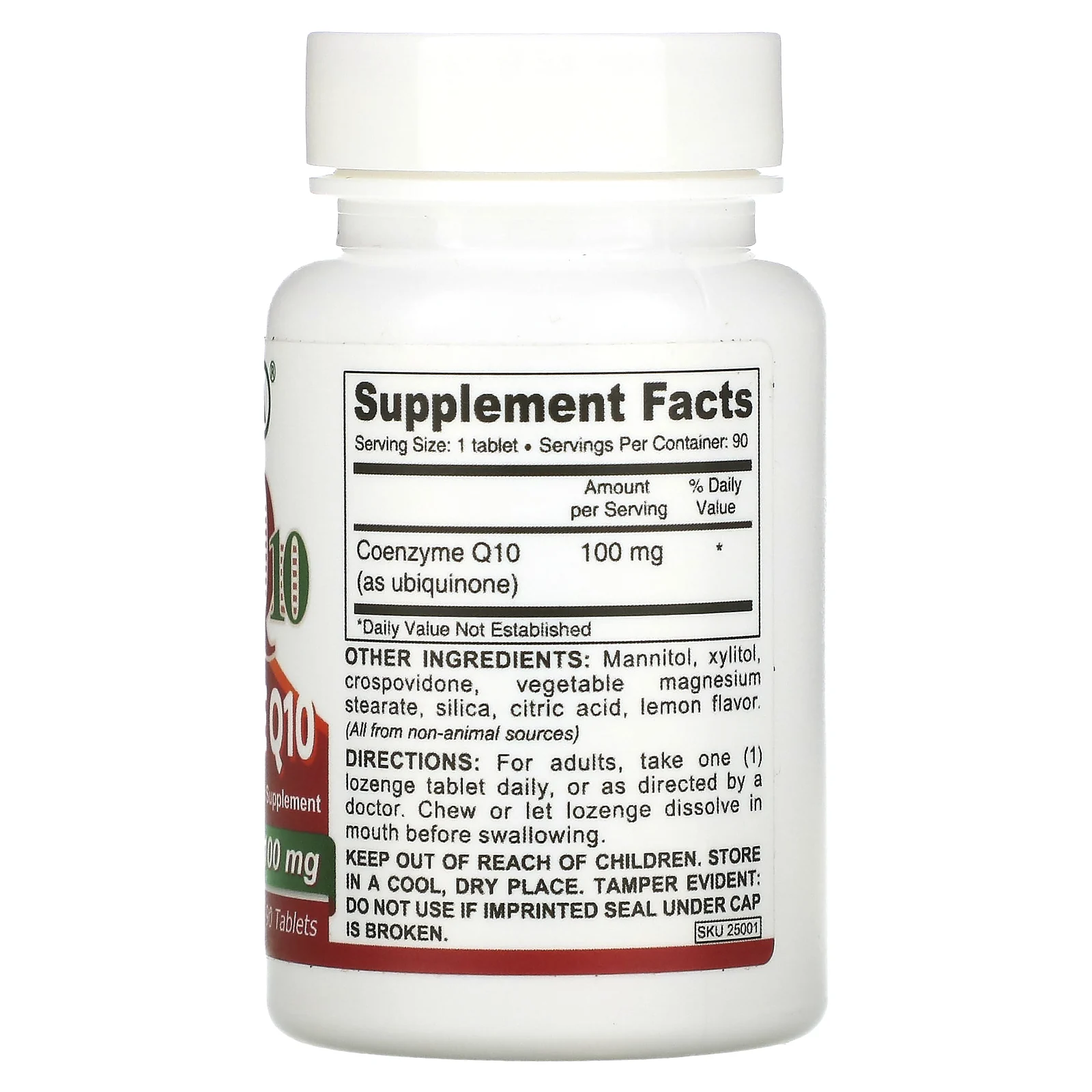 Deva, веганский коэнзим Q10, 100 мг, 90 жевательных таблеток