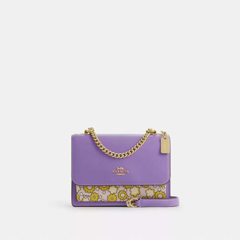 Сумка COACH Mini Klare Crossbody Bag In Colorblock With Floral Print