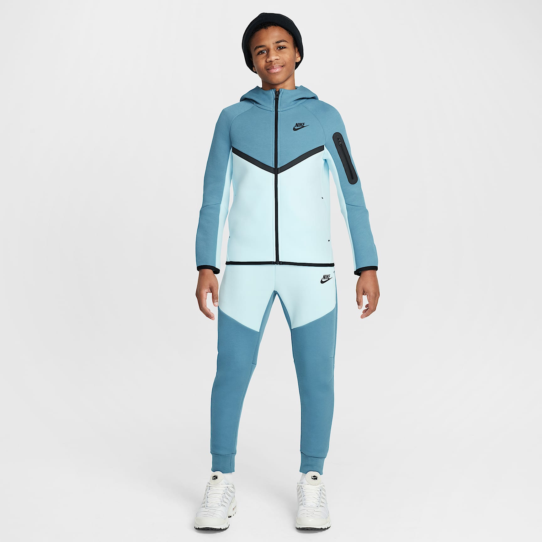 Nike Sportswear Tech Fleece Big Kids' Full-Zip Hoodie