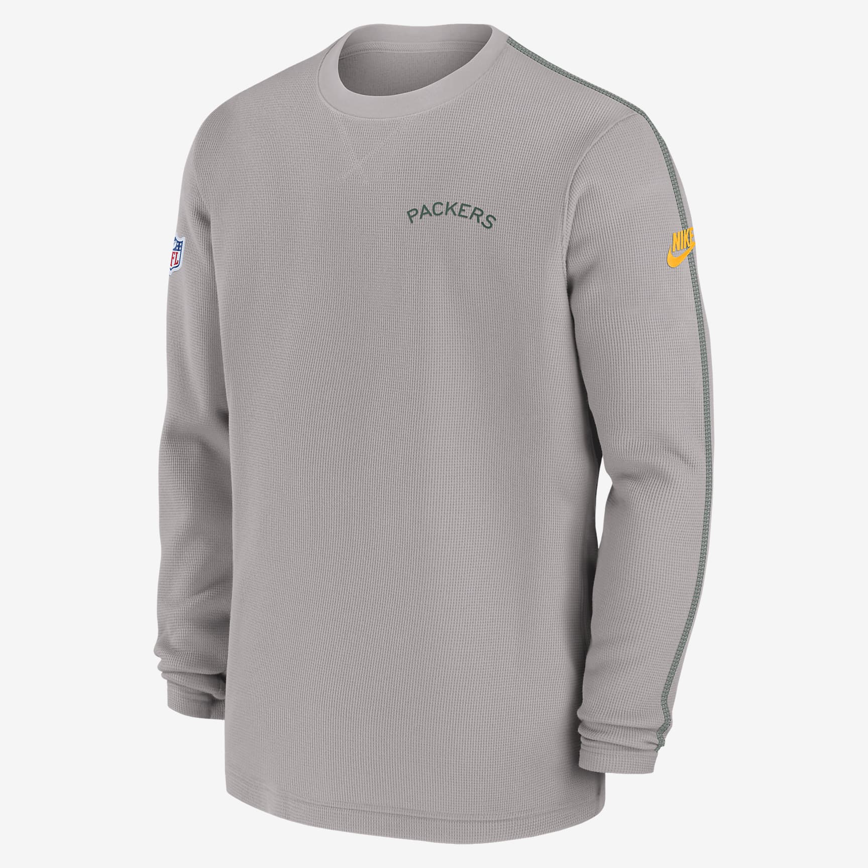 Green Bay Packers Logo Coach Men’s Nike NFL Long-Sleeve Top