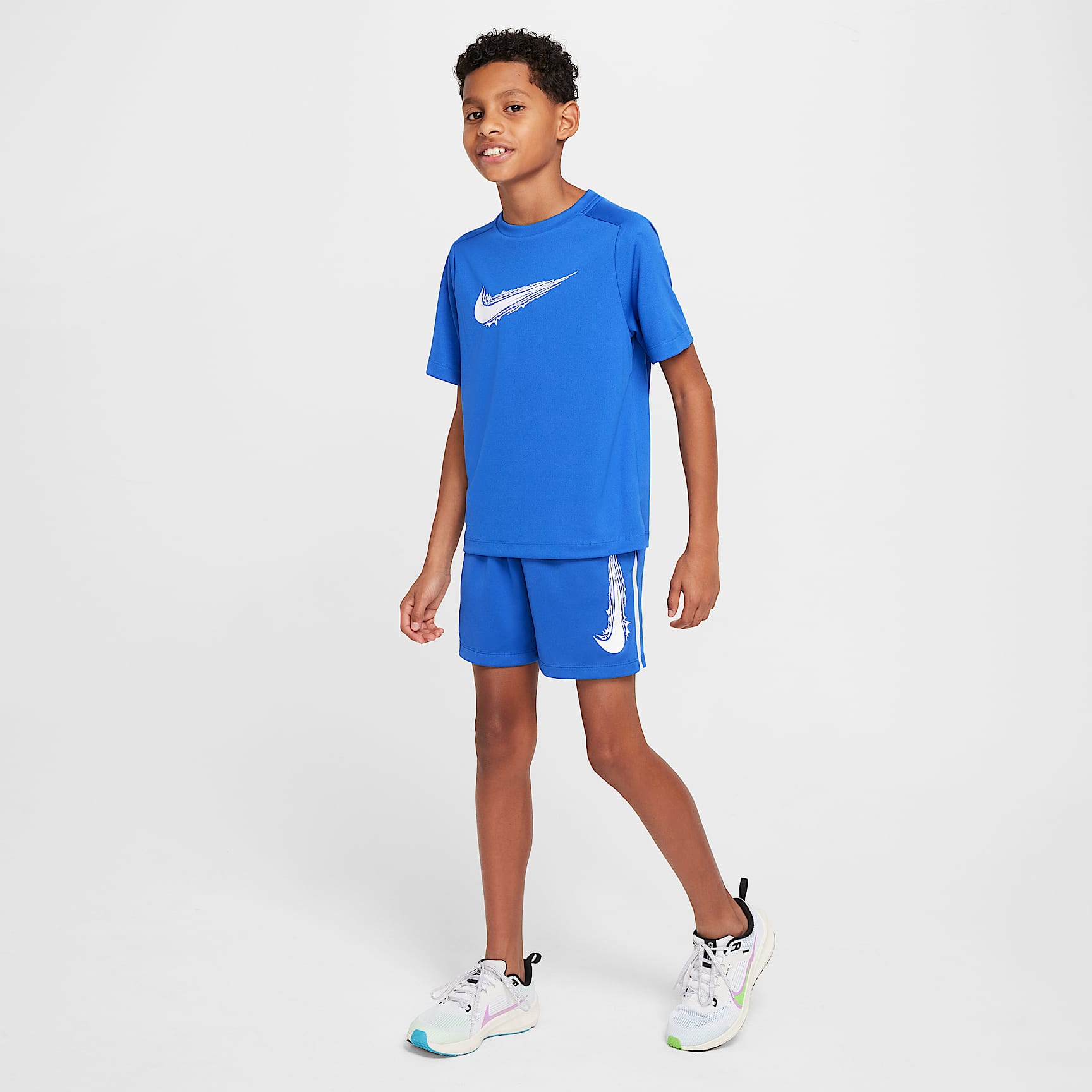 Nike Multi Big Kids' (Boys') Dri-FIT Short-Sleeve Top
