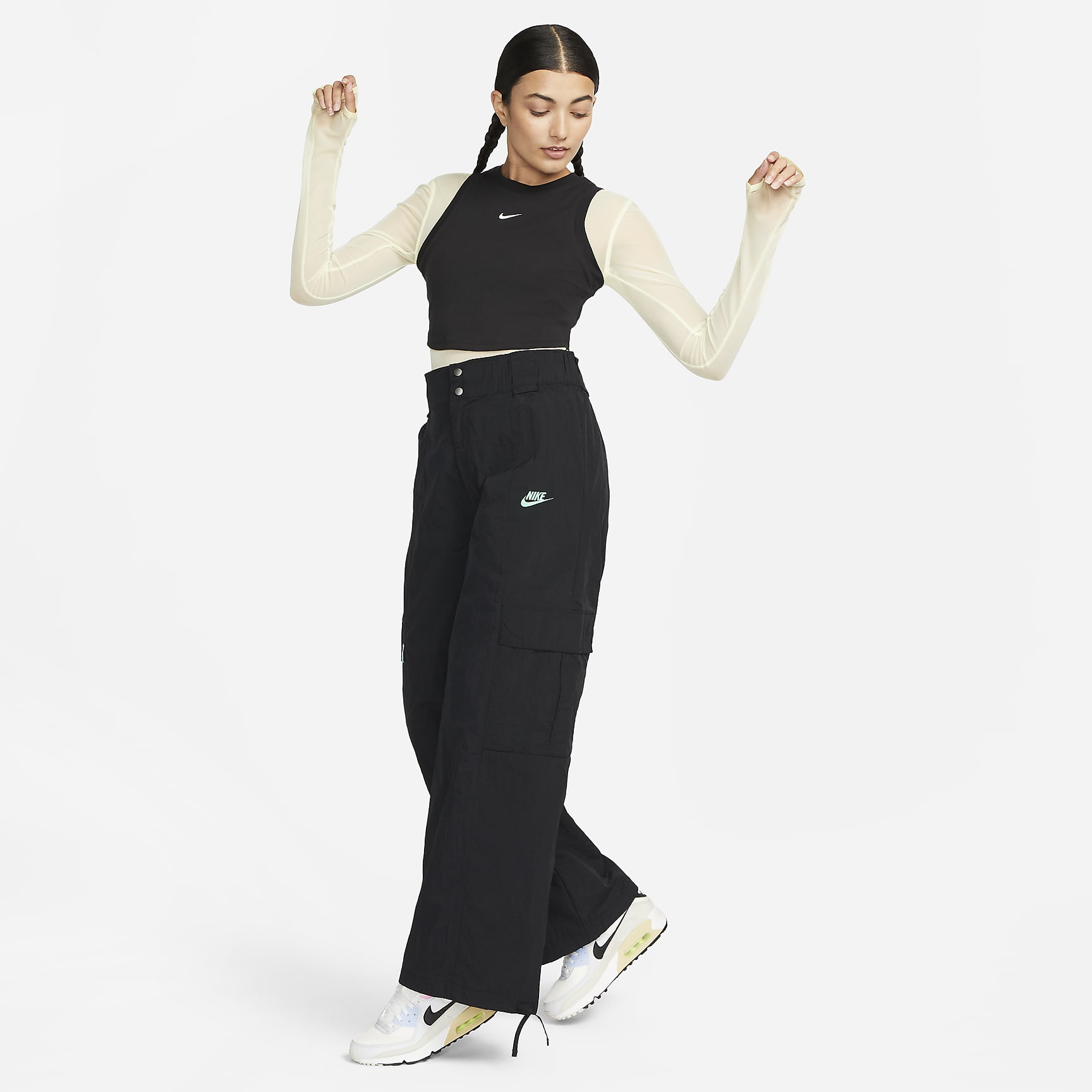 Nike Sportswear Chill Knit Women's Tight Cropped Mini-Rib Tank Top