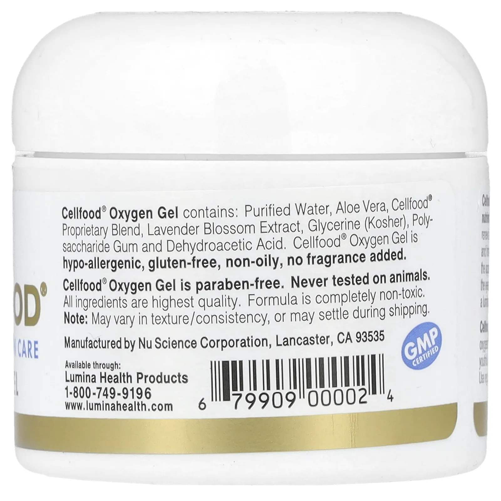 Cellfood, Кислородный гель, 59 мл (2 жидк. Унции)