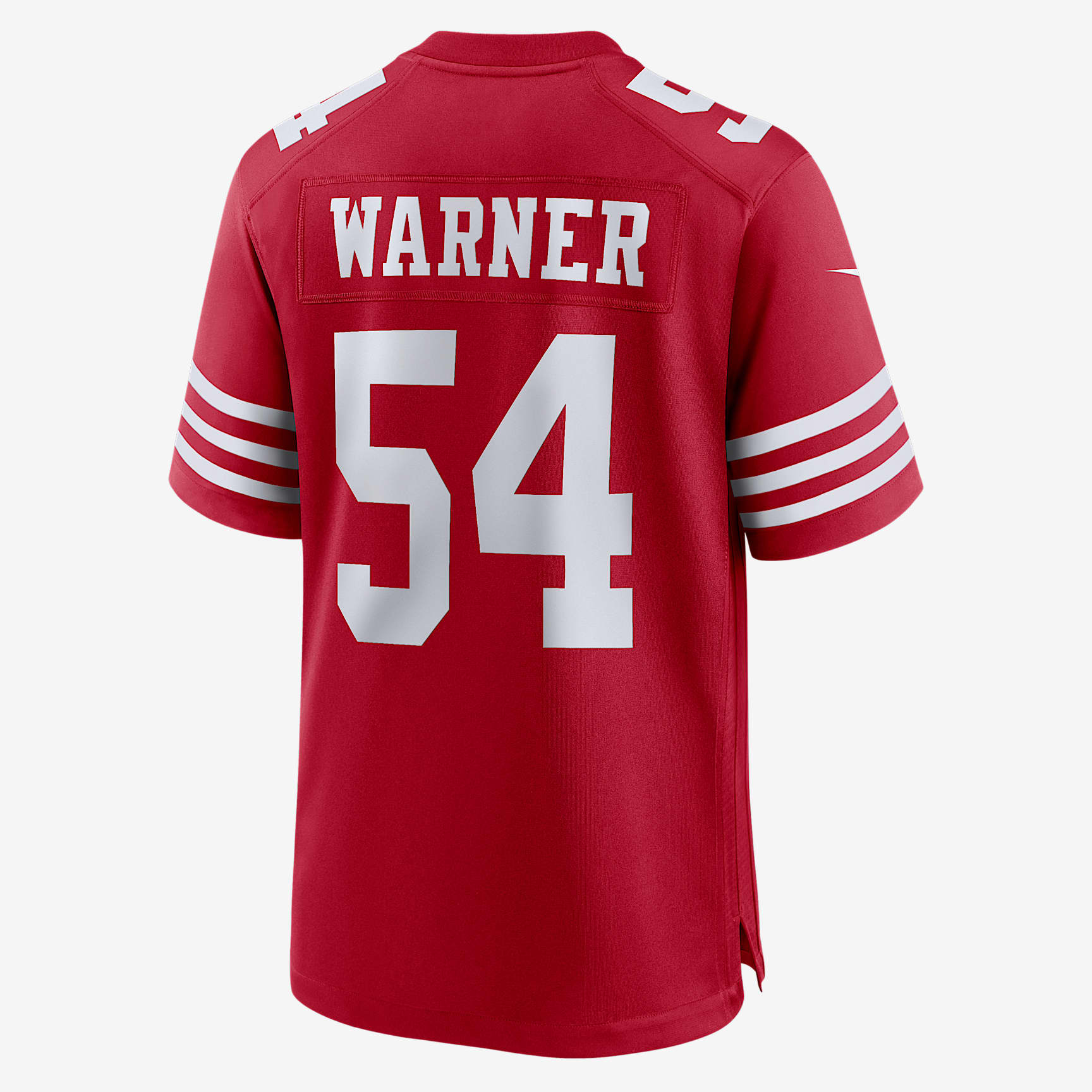 NFL San Francisco 49ers (Fred Warner) Men's Game Football Jersey