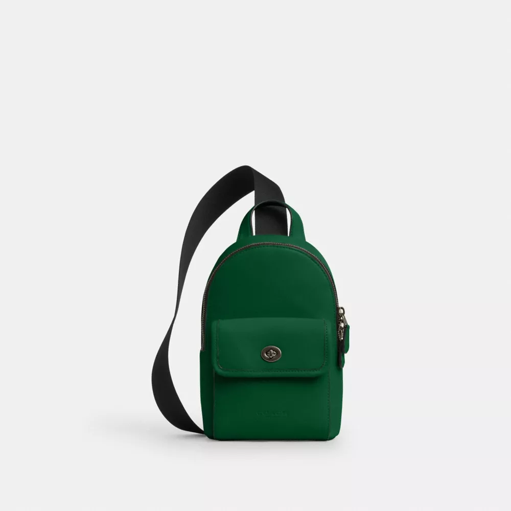 Сумка COACH Small Turnlock Sling Pack