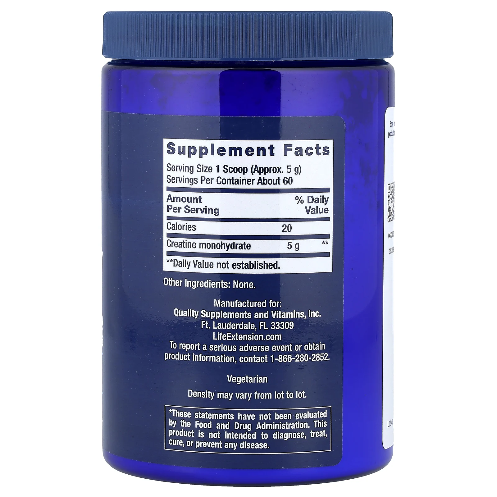 Life Extension, креатин в порошке, 300 г (0,66 фунта)