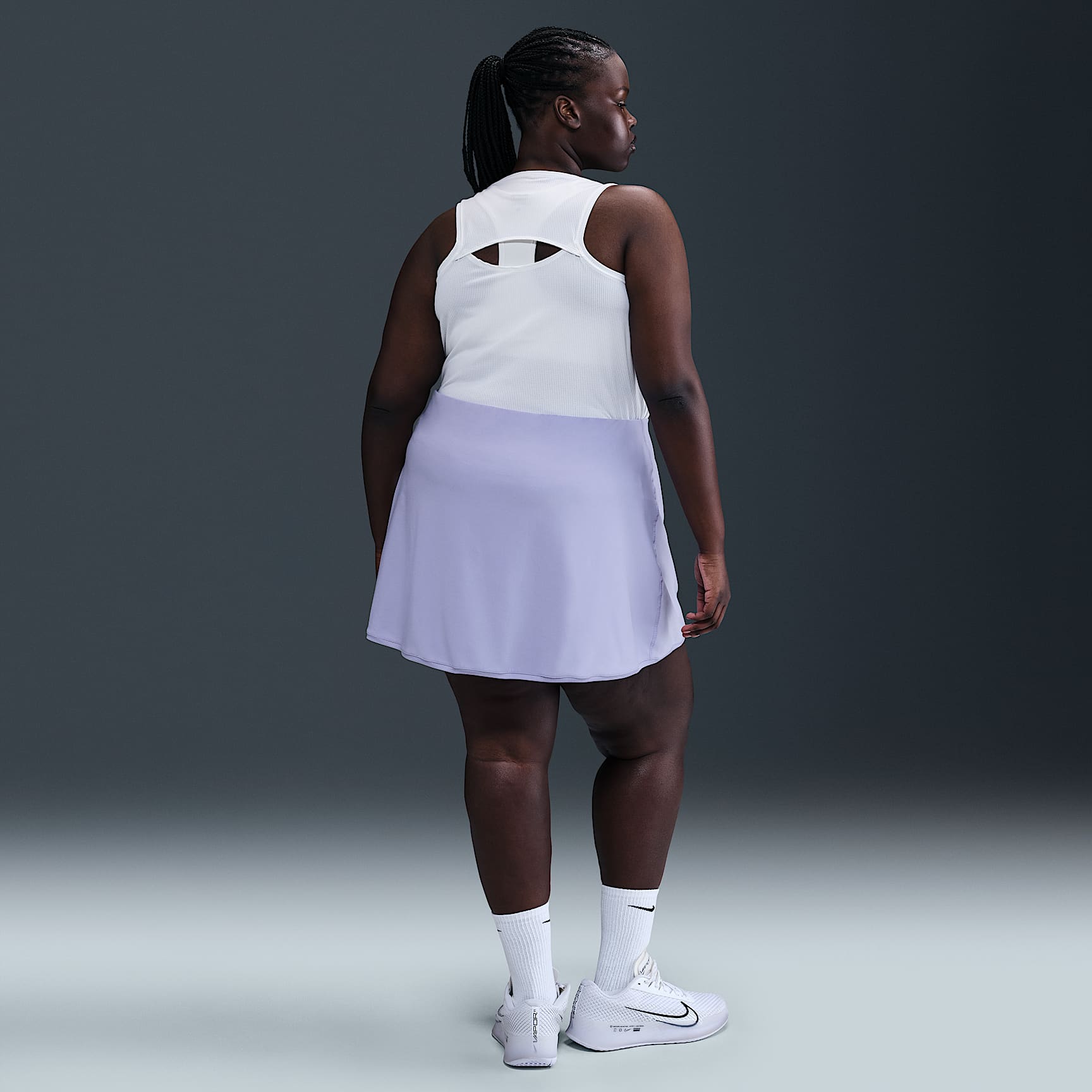 Nike Victory Women's Dri-FIT Straight Tennis Skirt (Plus Size)